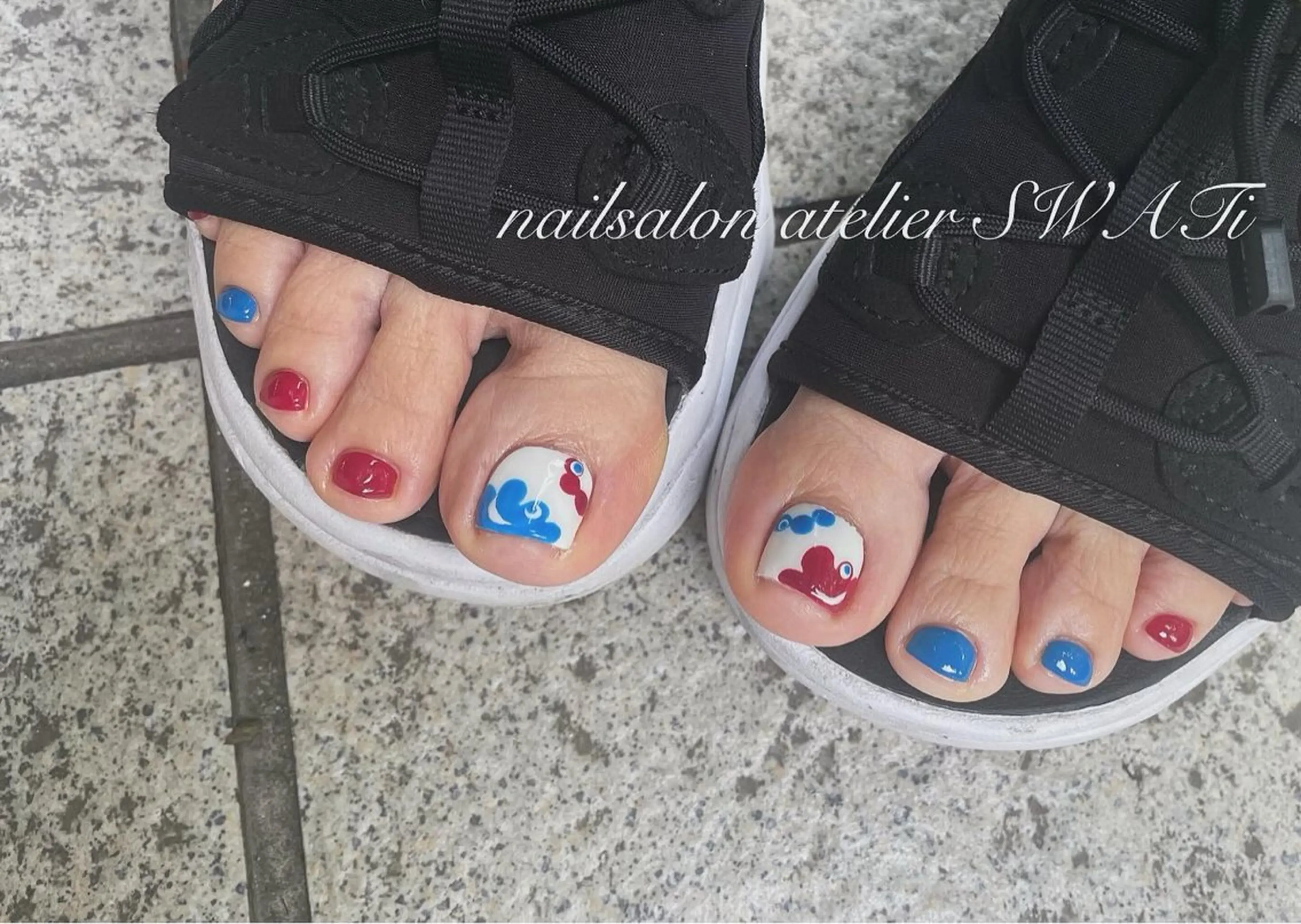 ネイル アートネイル フットネイル ヘアーサロン大野所属・nailsalon SWATiのネイルデザイン