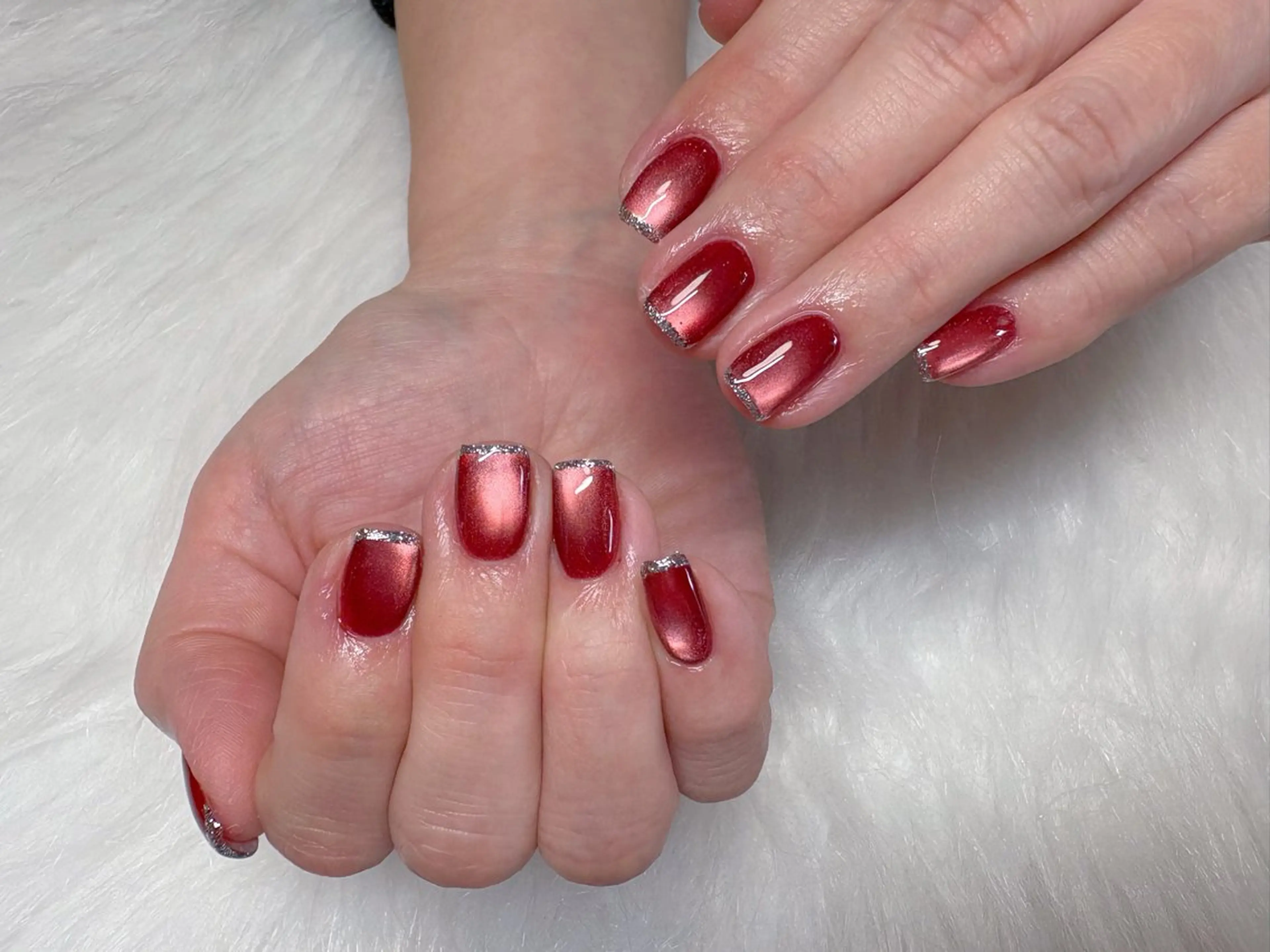 ネイル ラメ(グリッター) ハンドネイル エン Nail salonのネイルデザイン