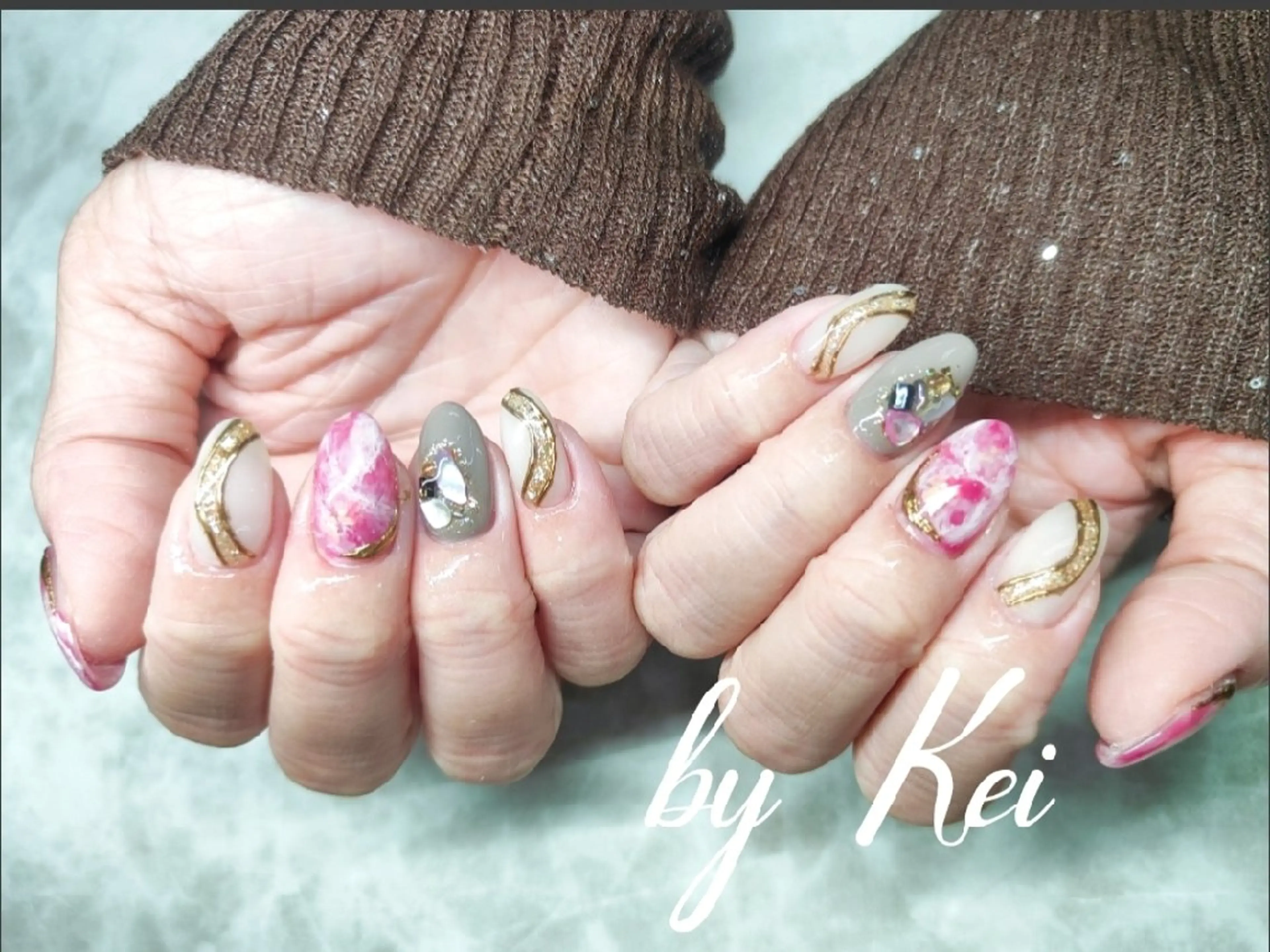 ネイル ハンドネイル 🎀 Kei 🎀のネイルデザイン