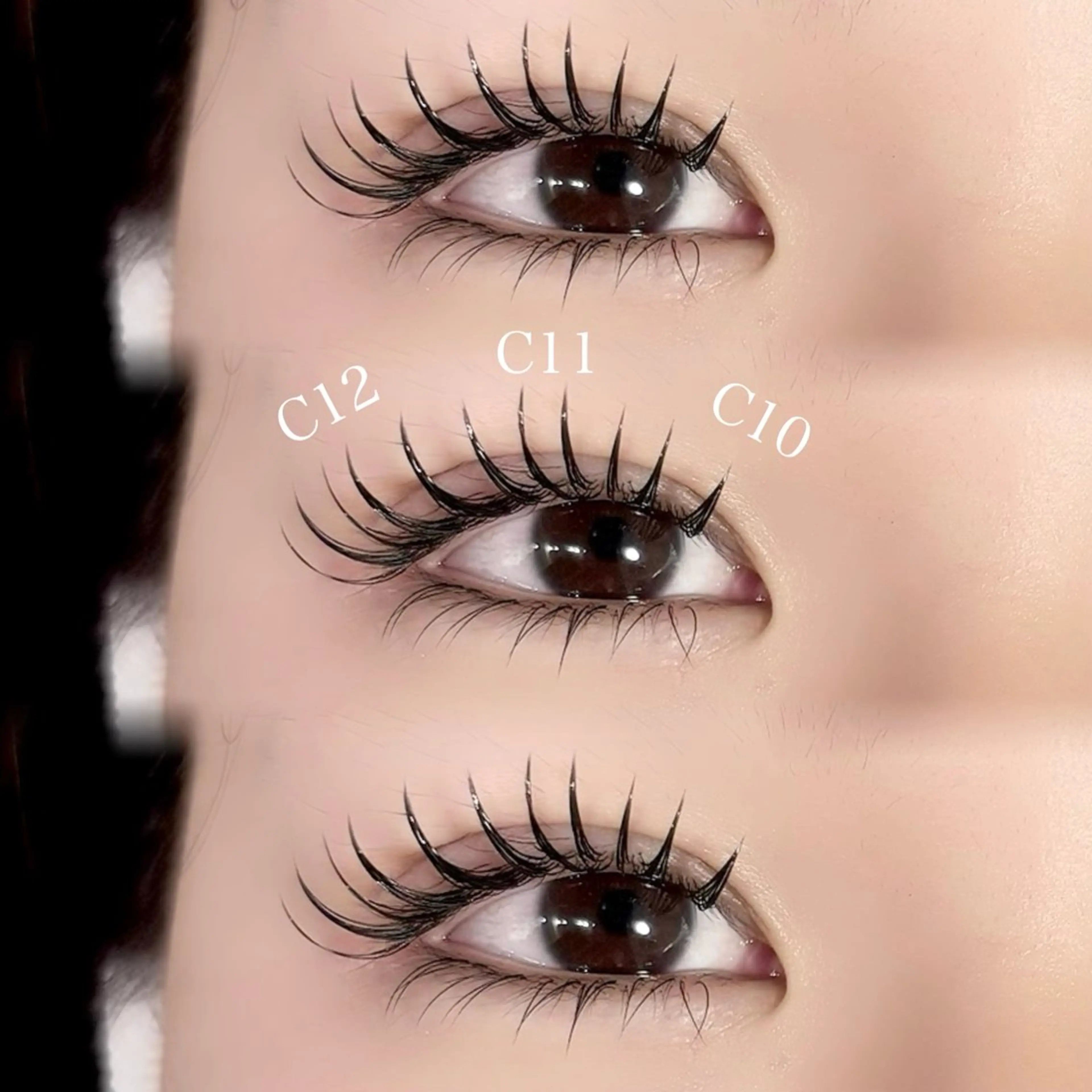 マツエク・マツパ Lucia 堀之内のマツエク・マツパデザイン