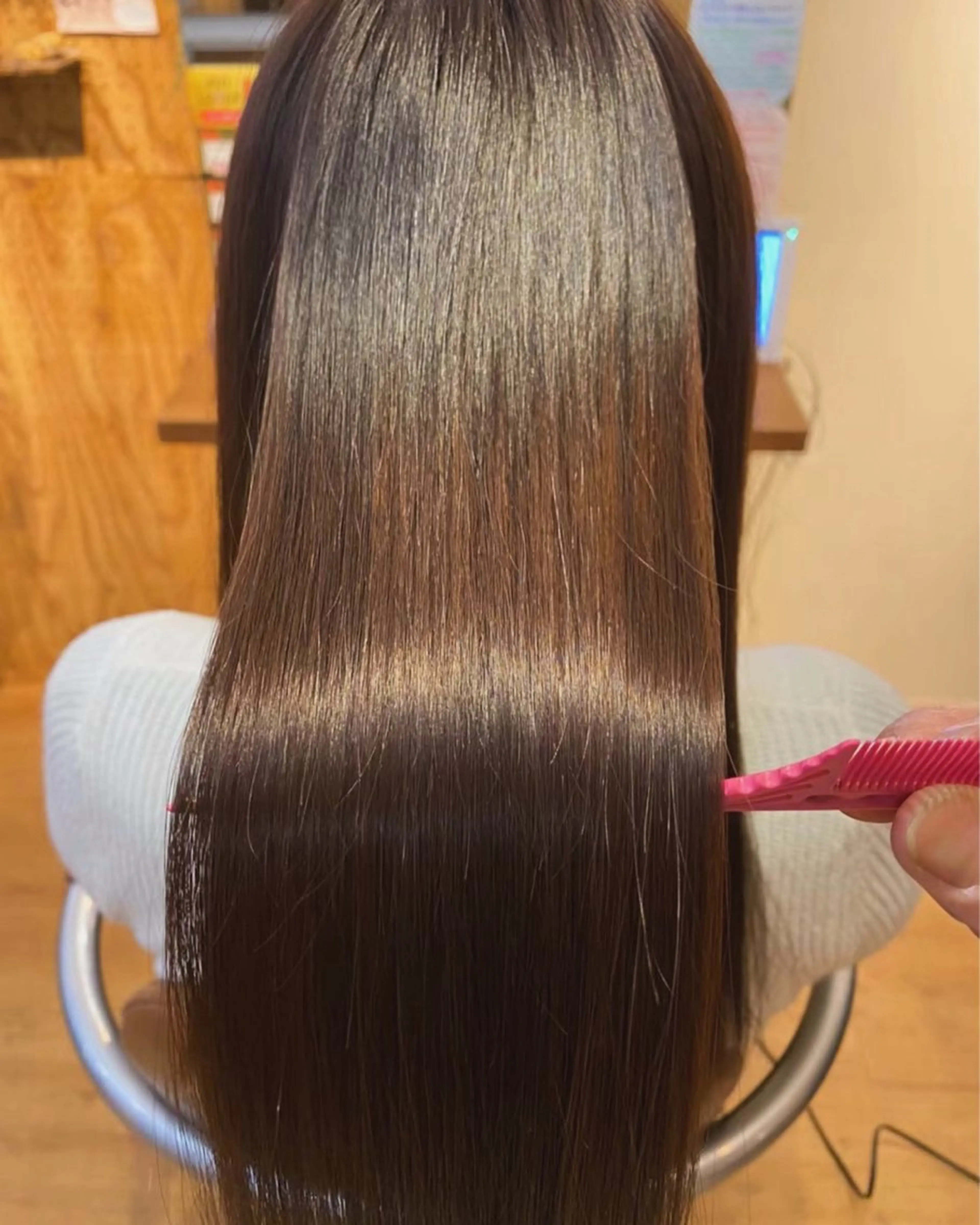 セミロング 髪質改善&トリートメント Loops鷺沼店所属・🌷髪質改善/ 落合 咲弥🌷のヘアスタイル