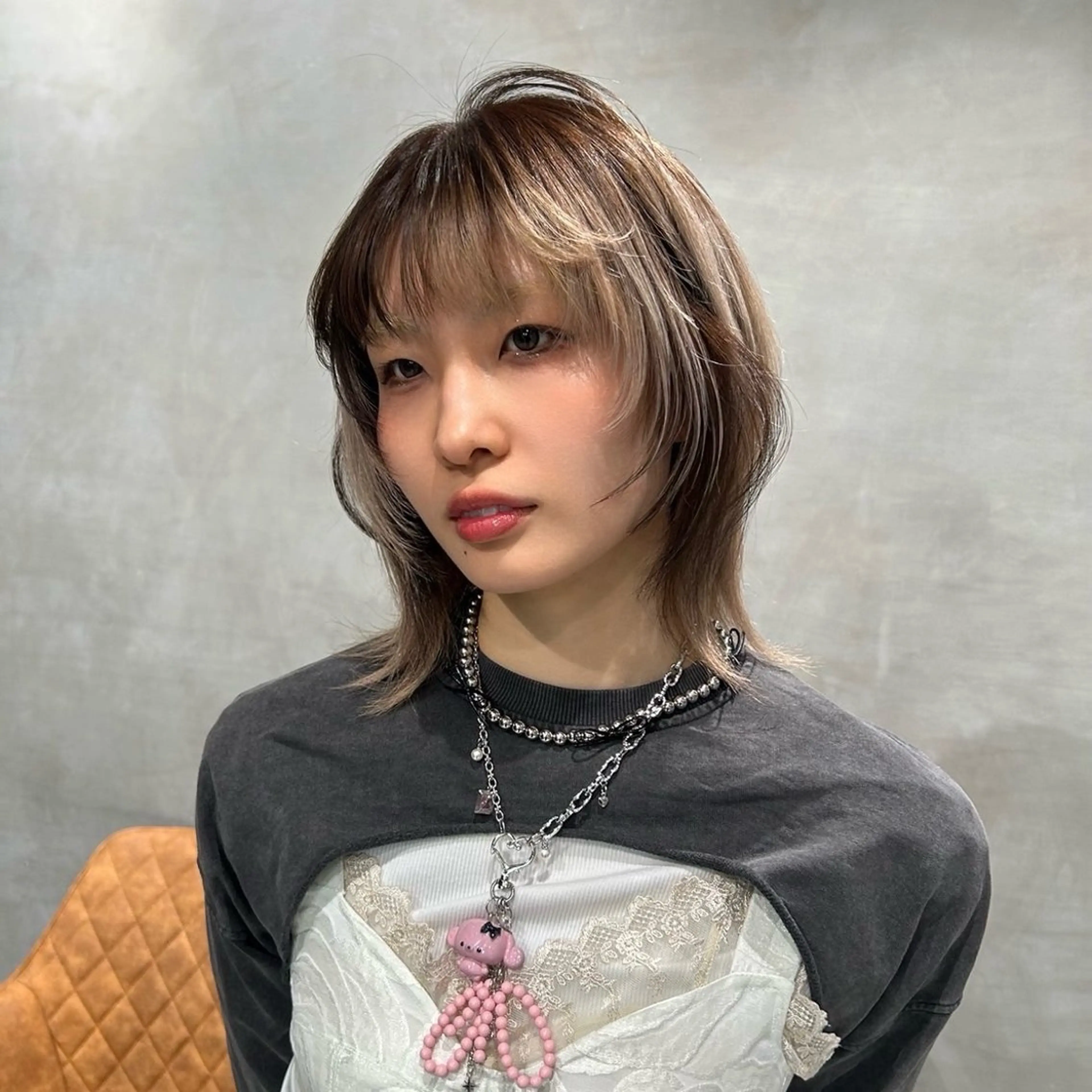 ミディアム カラー 透明感カラー🫧 ✴︎meiのヘアスタイル