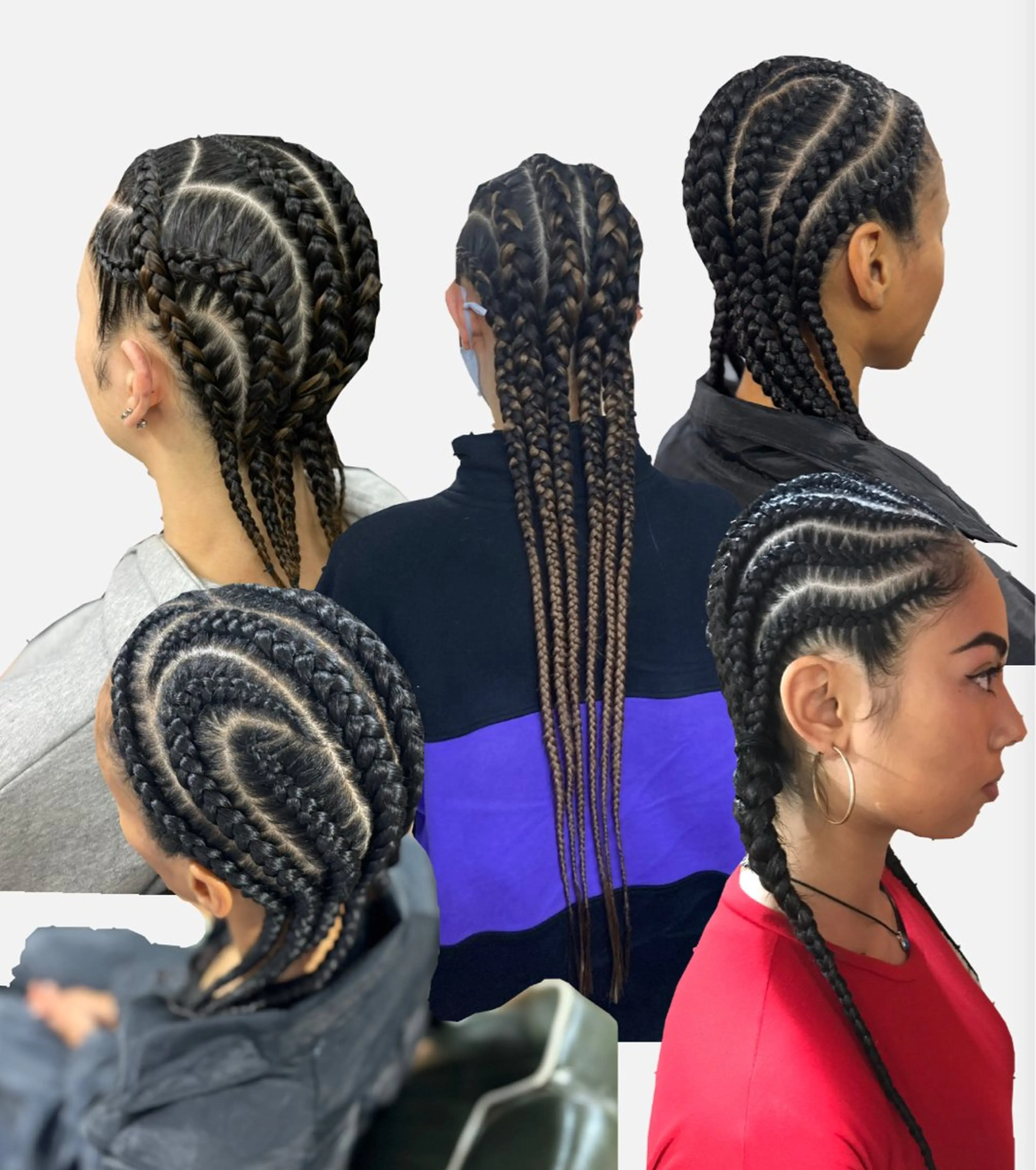 【超クール😎🩵】フルコーンロウ（地毛のみ10列まで）の写真