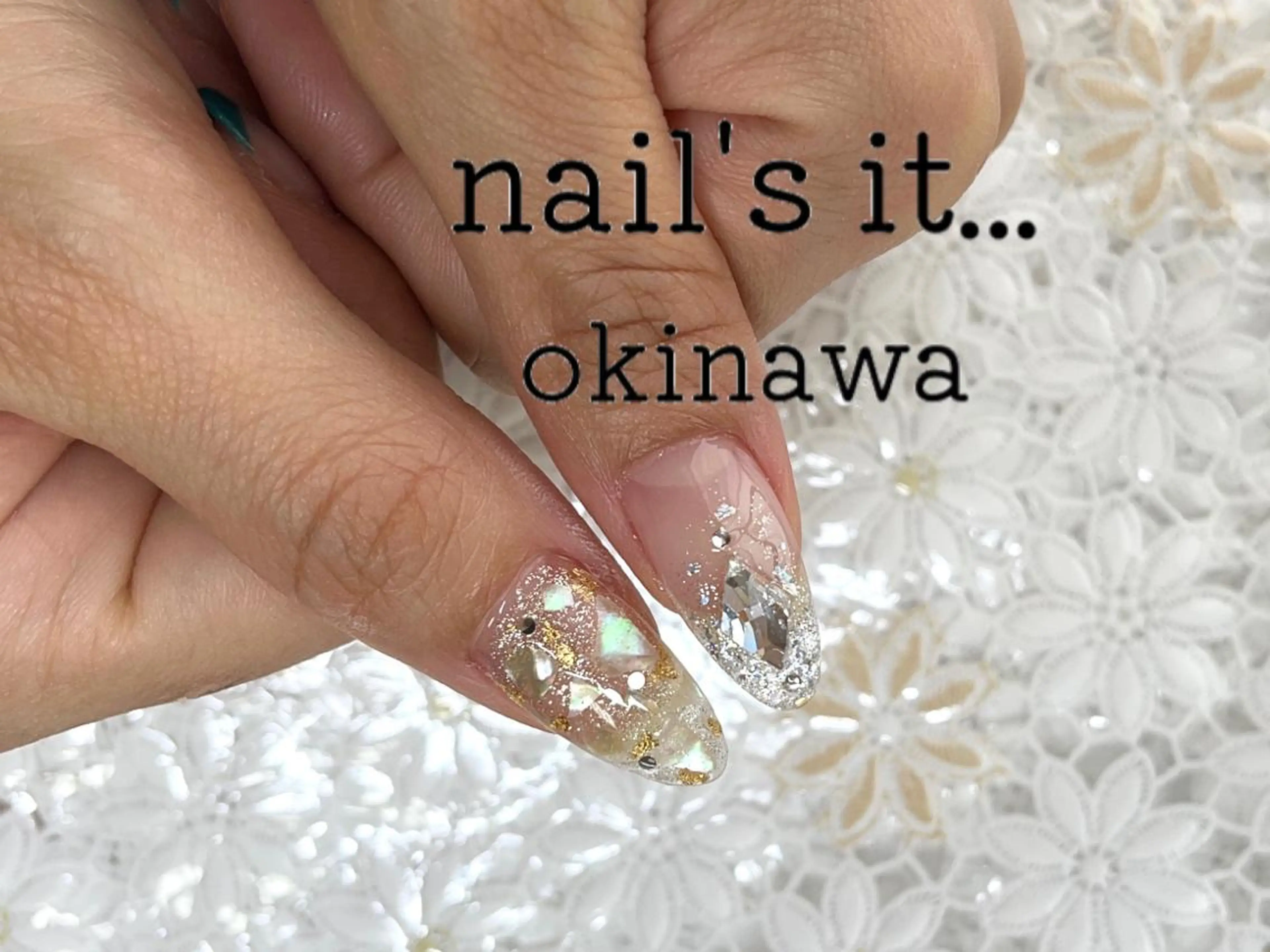 ネイル ジェルネイル 韓国ネイル パラジェル ネイルチップ nails' it...のネイルデザイン