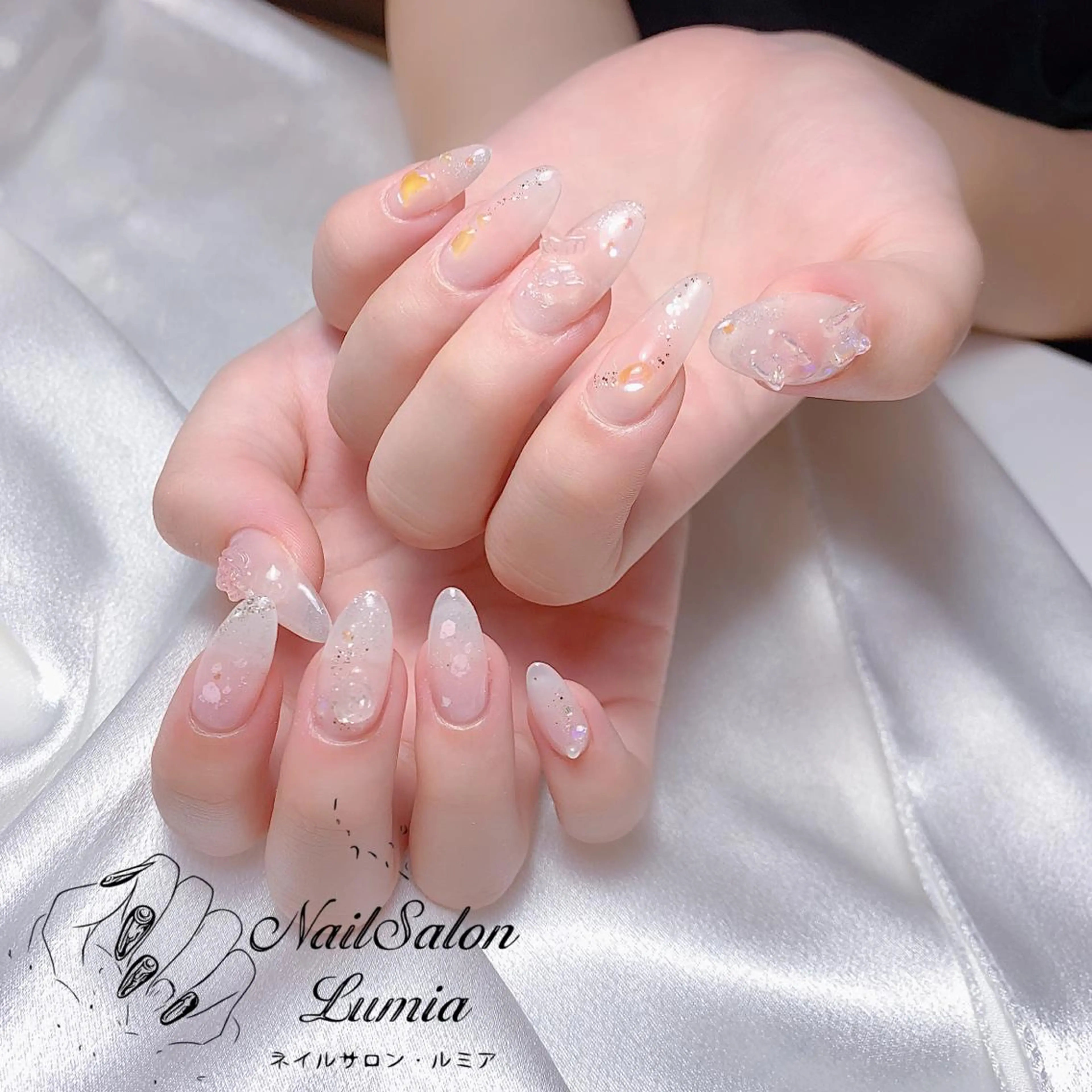 ネイル ハンドネイル ネイルサロン ルミア Lumia 店長のネイルデザイン