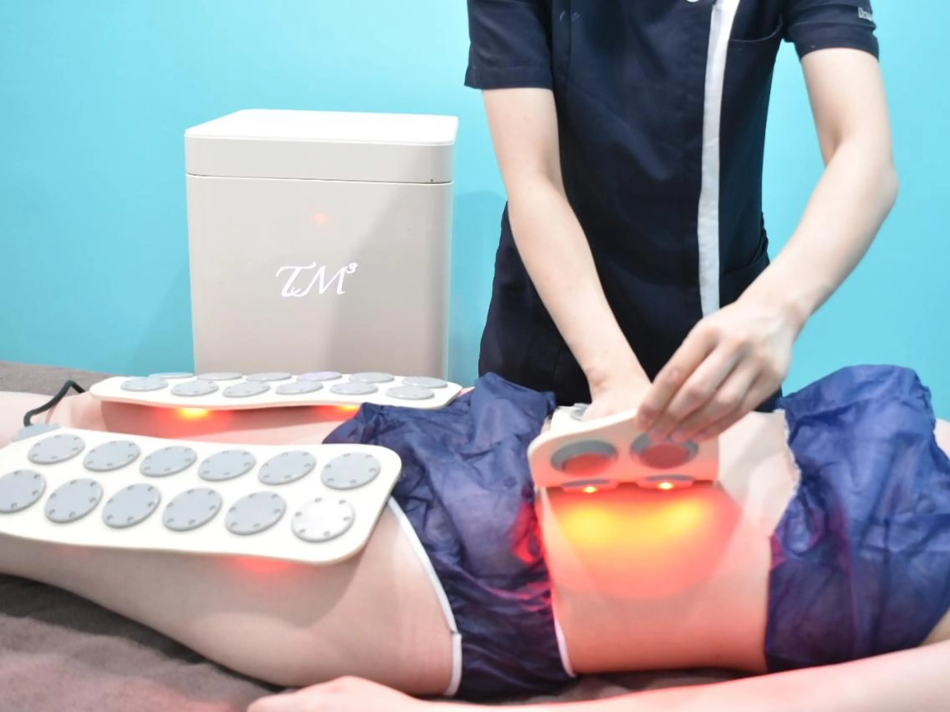 【話題の寝るだけ筋トレ♪】痩身5アタックTMキューブ360°美筋インナーマッスル内臓皮下脂肪セルバーン90分の写真