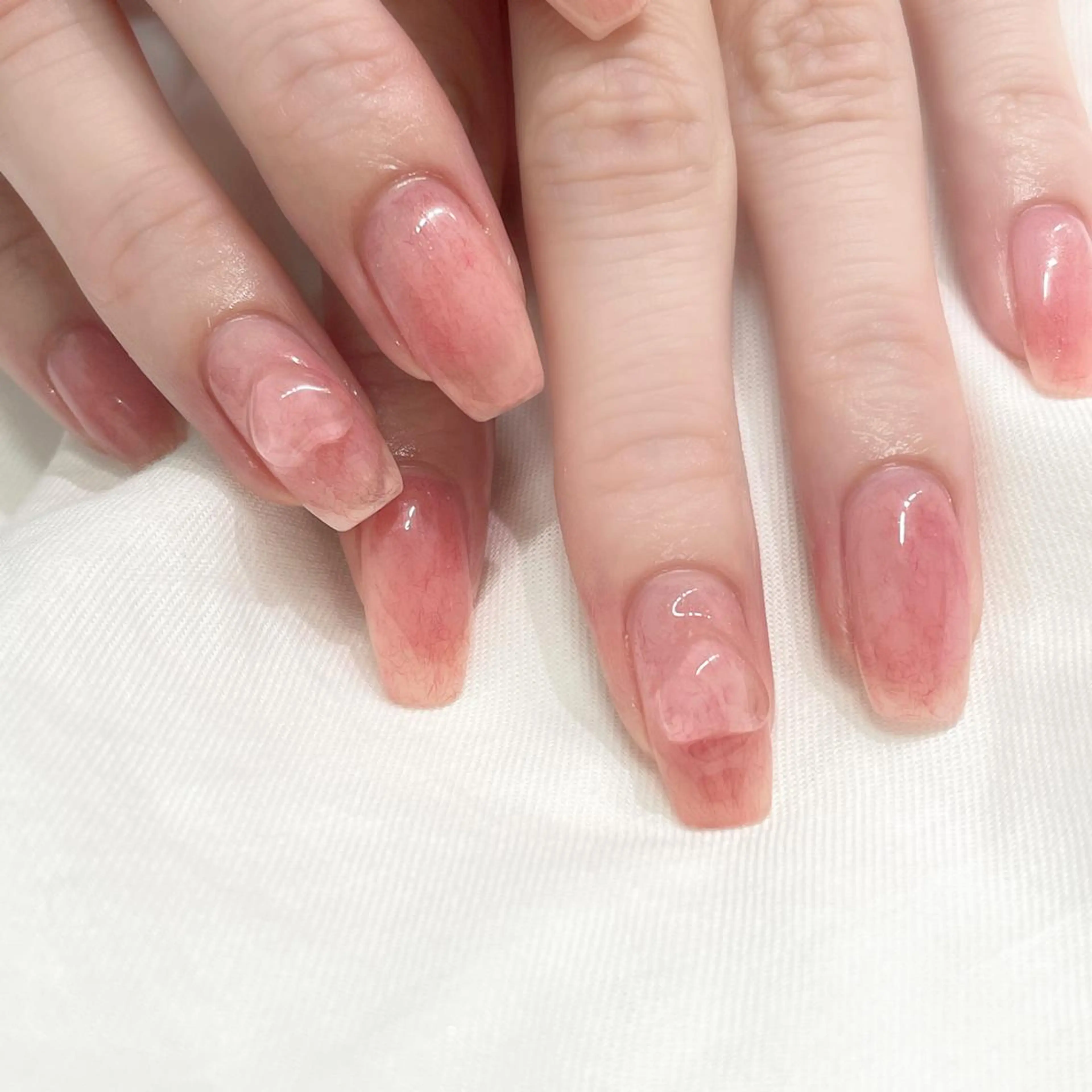 ネイル 新宿代々木/韓国系 ワンホン/aya🫧のネイルデザイン