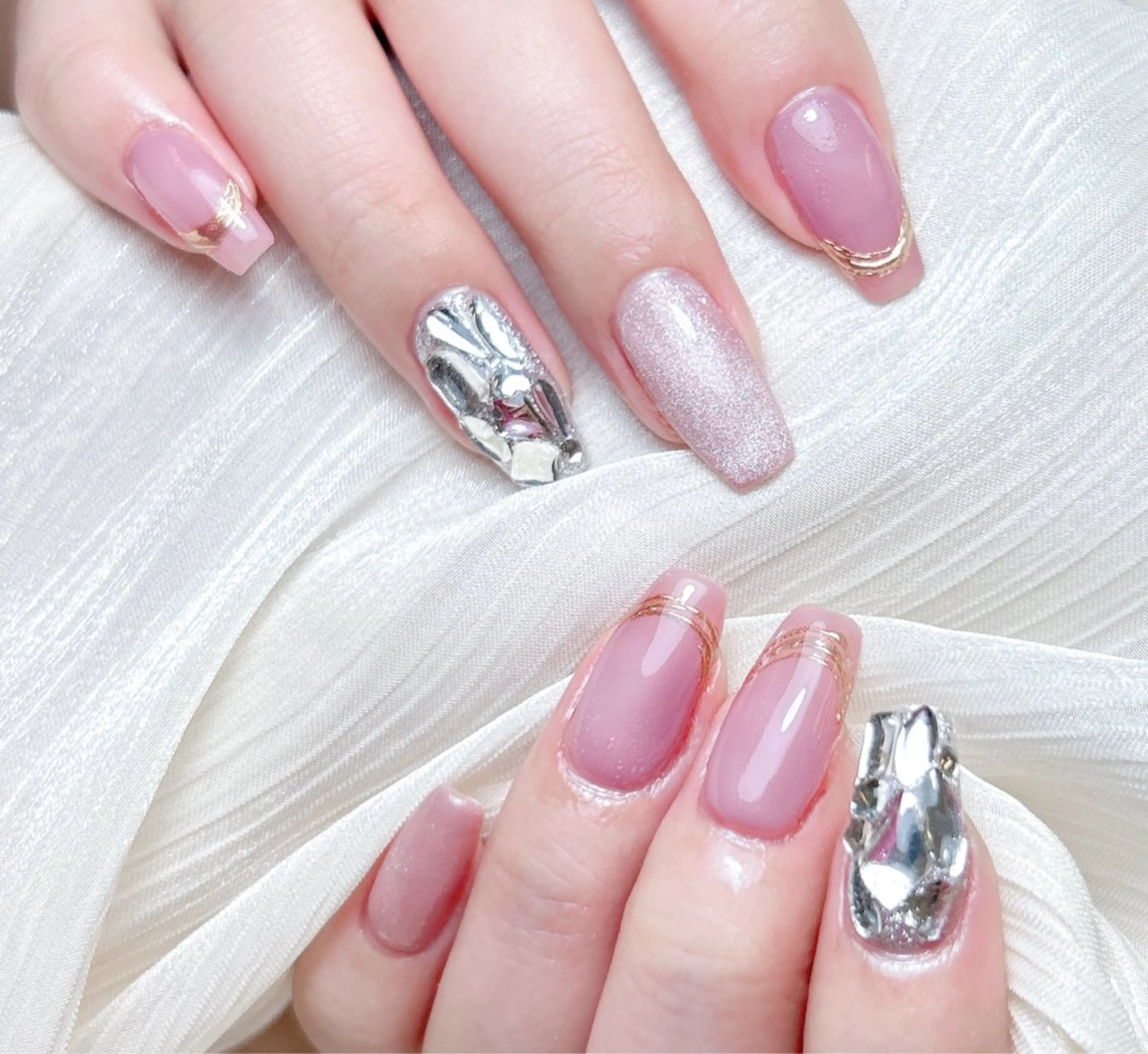 ネイル ハンドネイル 🎀Ｍ nails✨ ビューティーのネイルデザイン