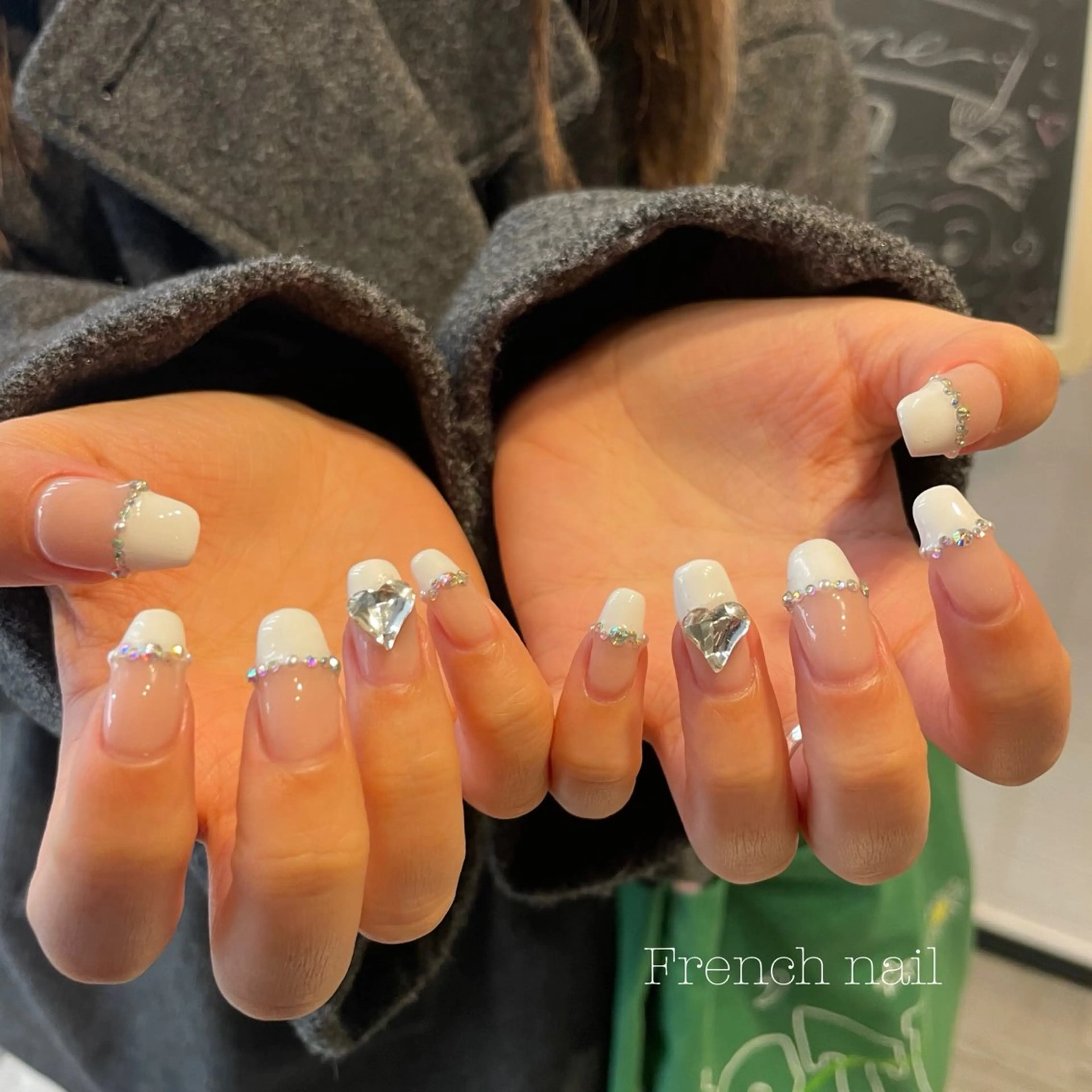 ネイル 🫧飛山琉桜/二条 ネイルアート/束感のマツエク・マツパデザイン