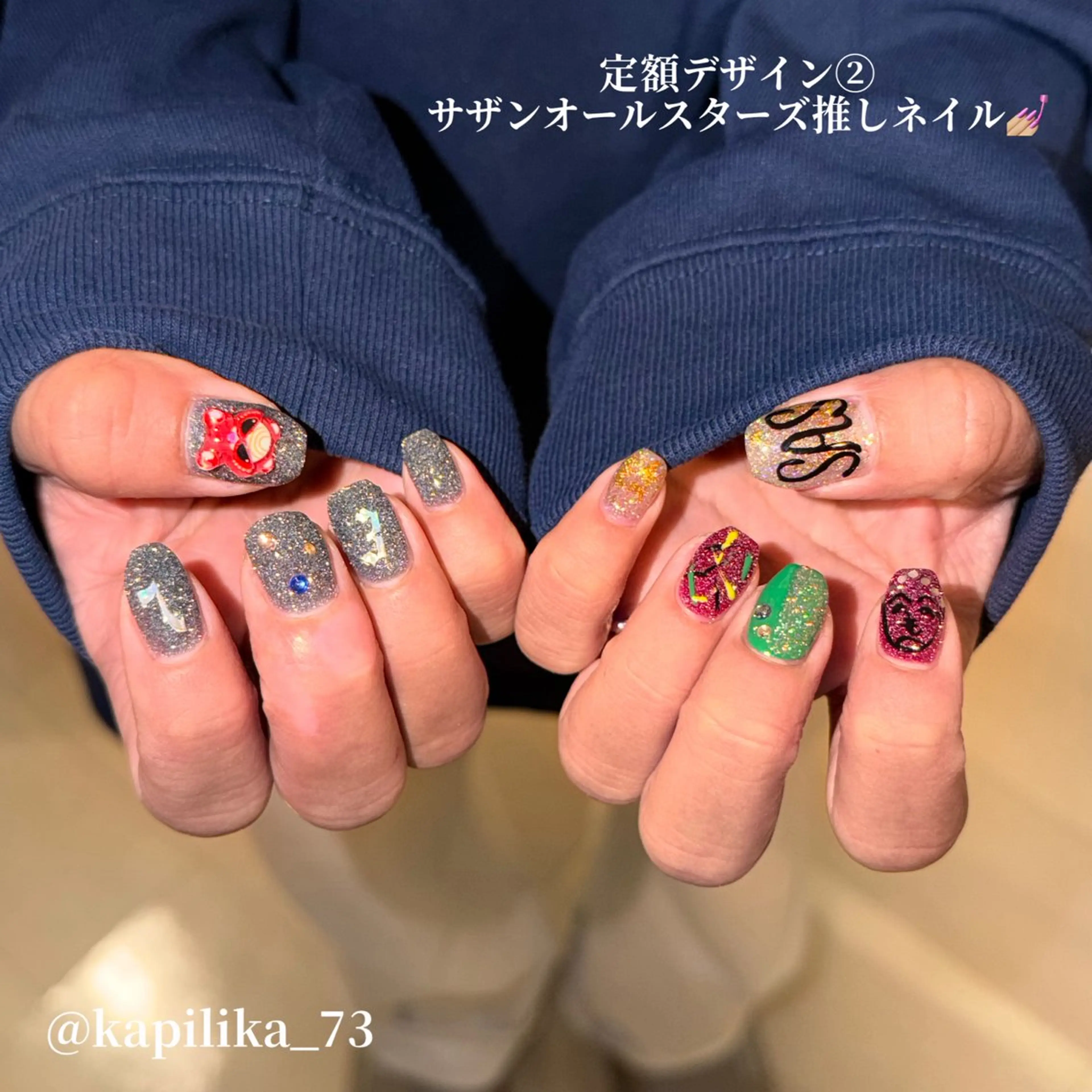 ネイル ハンドネイル Nailsalon Ka pilina所属・Ka pilina MOMOのネイルデザイン