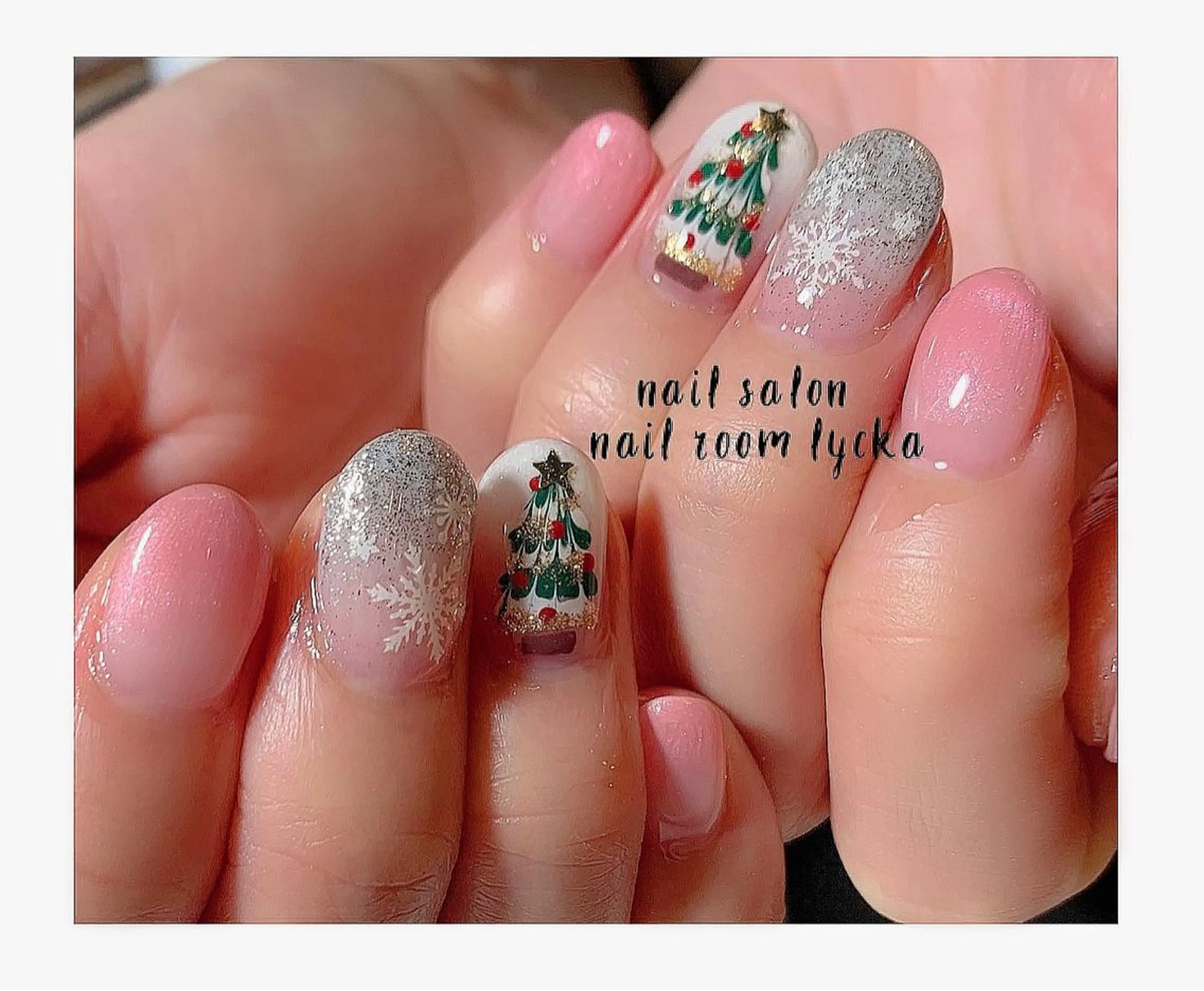 ネイル ジェルネイル パラジェル 冬ネイル ﾈｲﾙﾙｰﾑﾘｯｶ 𝐦𝐚𝐲𝐮のネイルデザイン