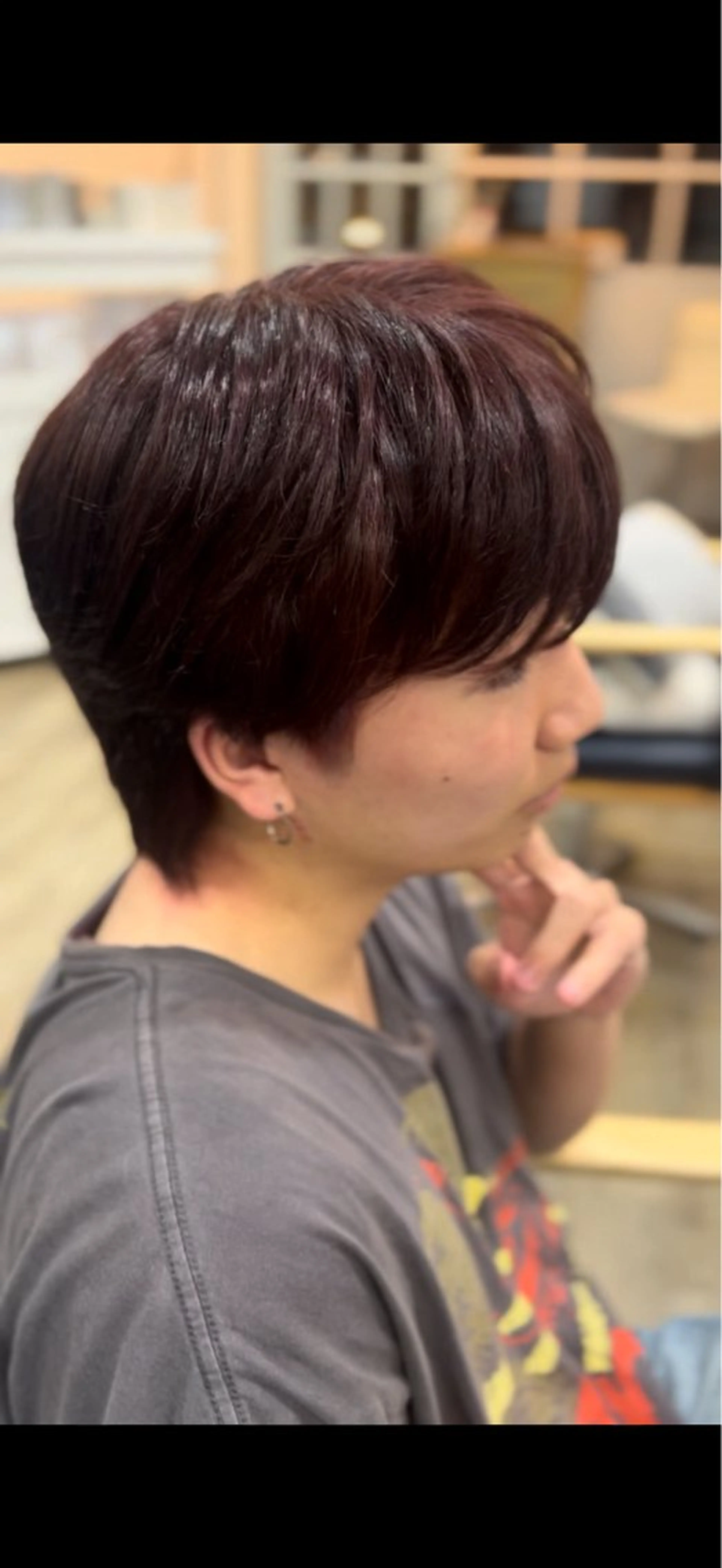 メンズ メンズブリーチ 阪口 麗宇のヘアスタイル