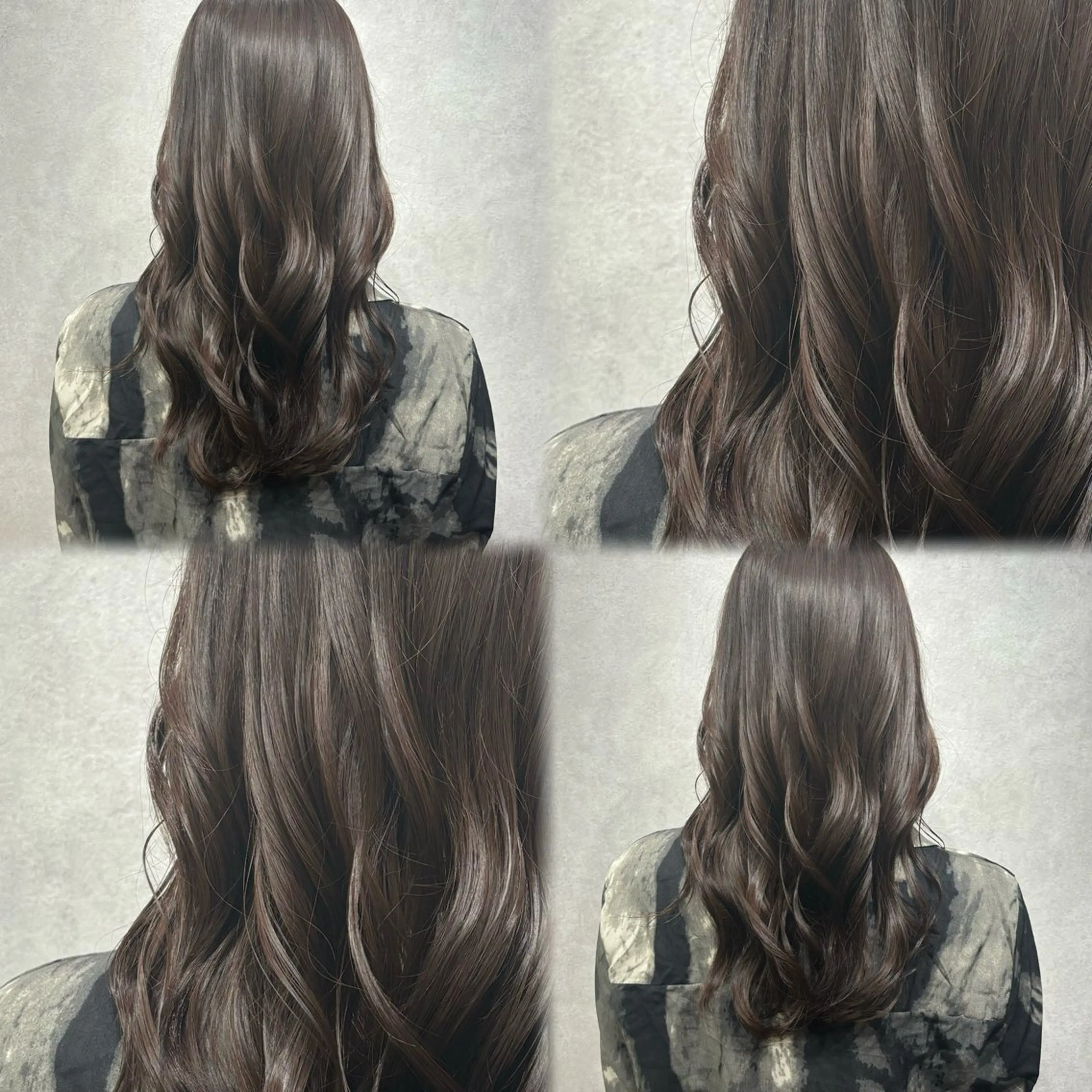 セミロング カラー 髪質改善ストレート /暖色カラー🎀🪞のヘアスタイル