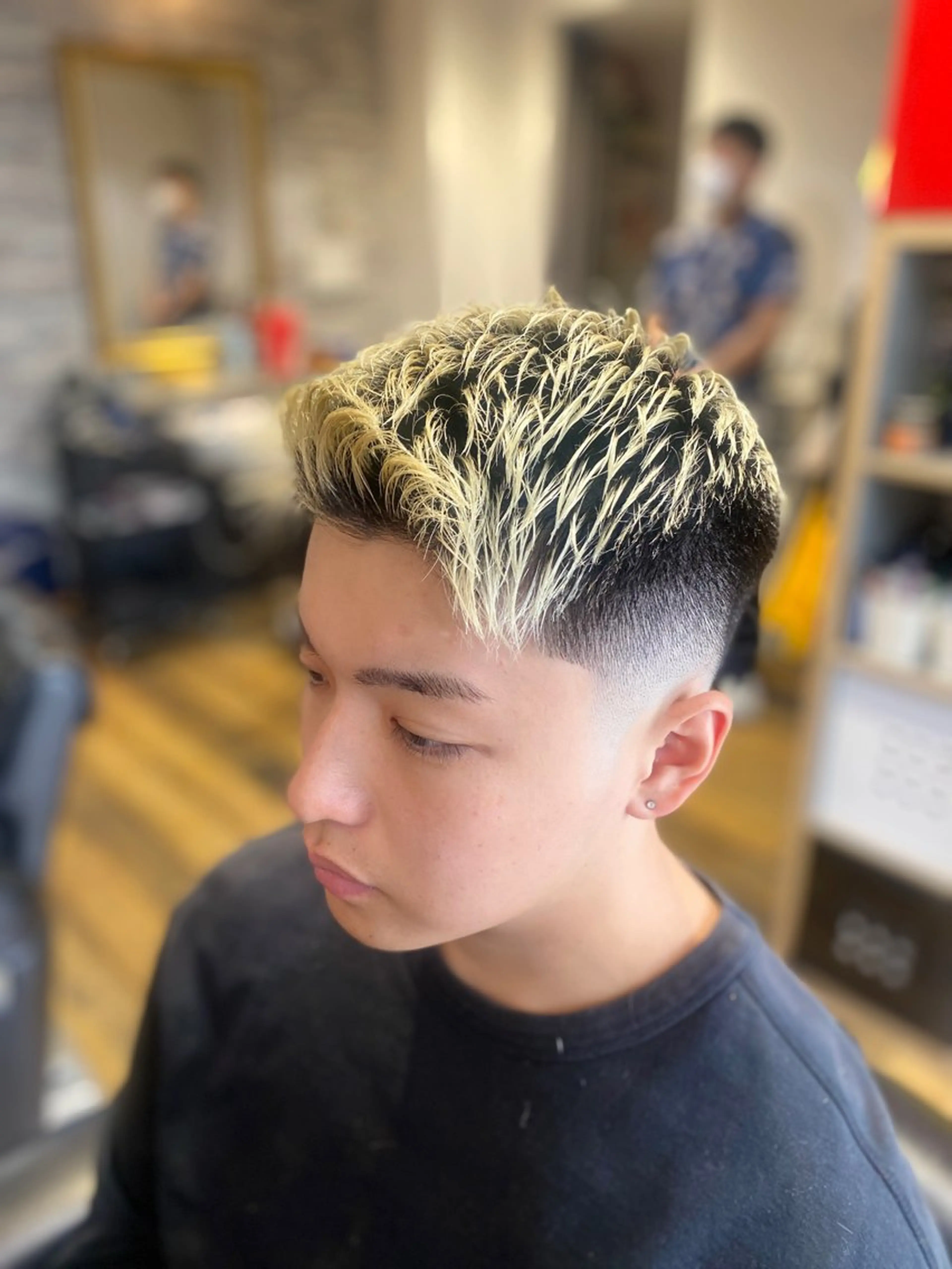 ショート パーマ メンズ grow hair works所属・🔥無料メンズカット /パーマ🔥奥山のヘアスタイル