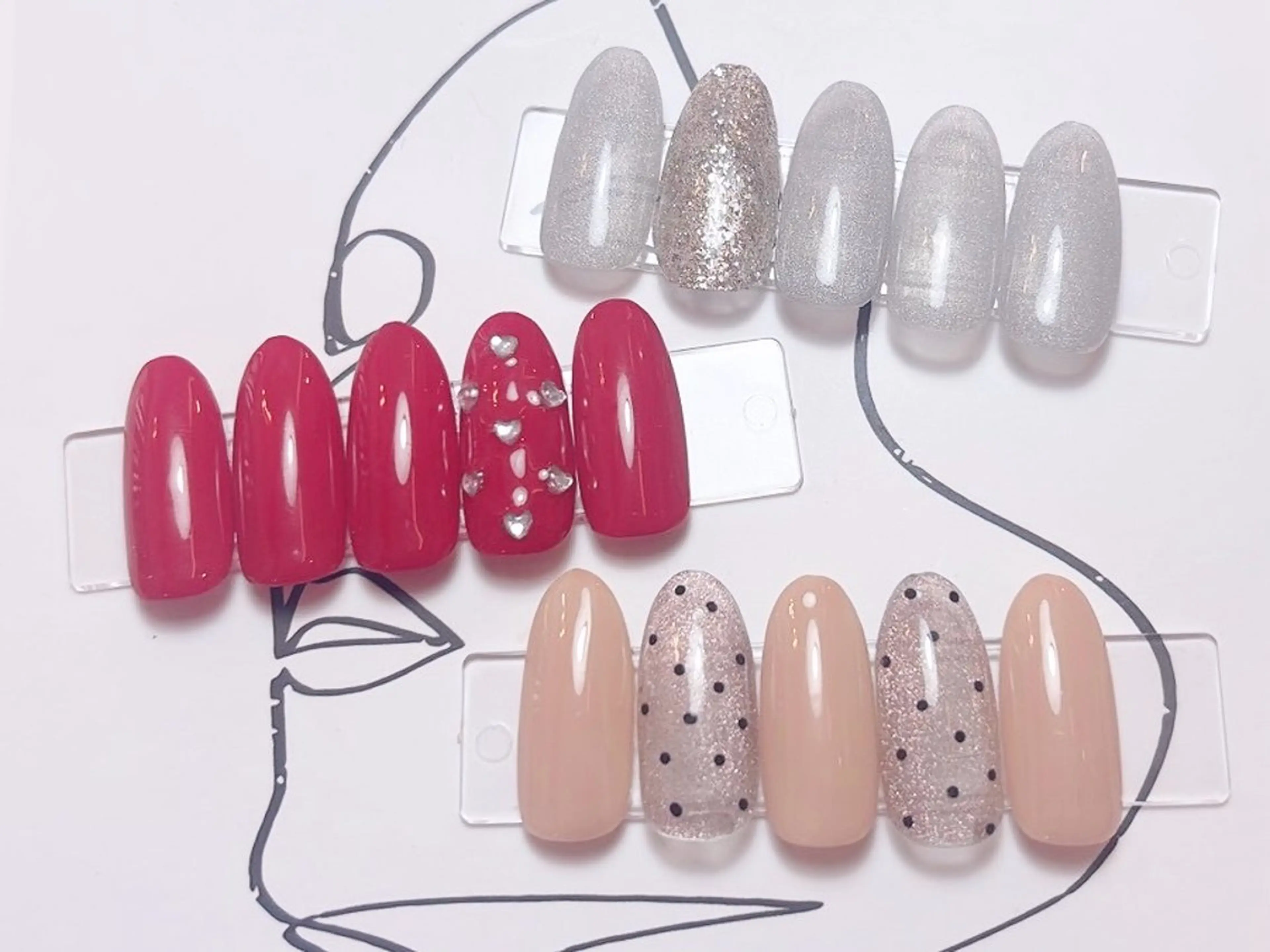 定額ネイル💅の写真