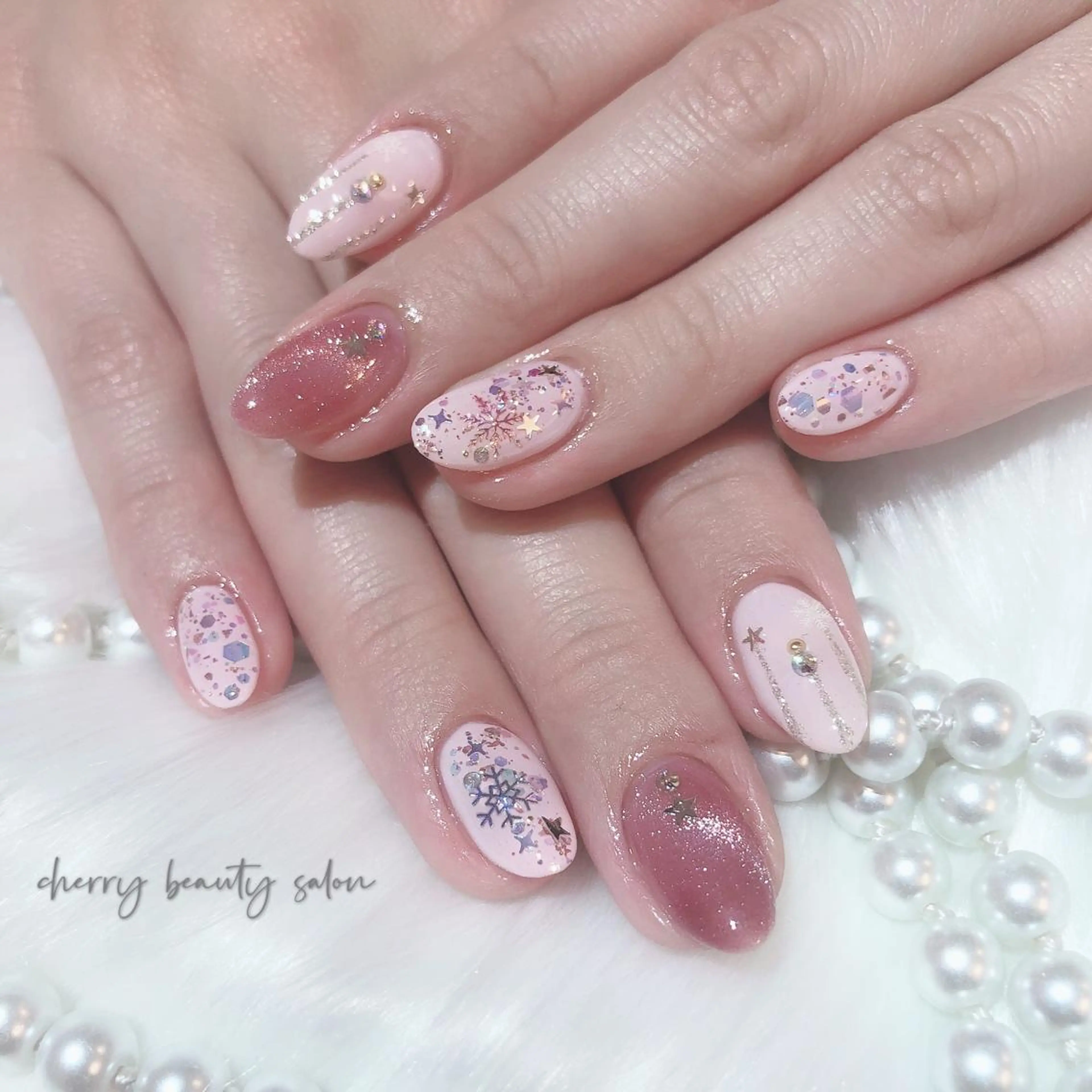 ネイル SAKURA 🍒のネイルデザイン