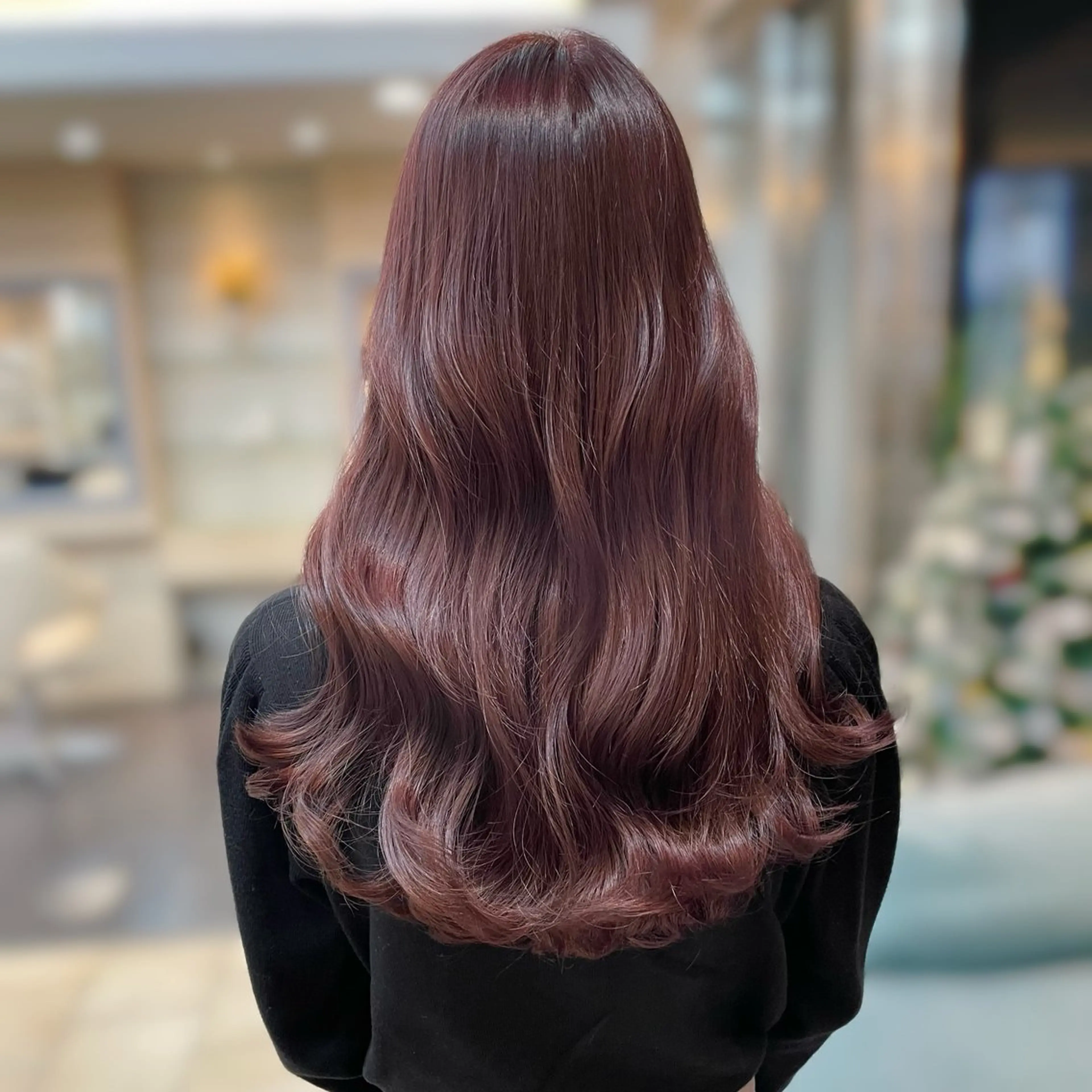 ロング カラー カット ヘアカラー トリートメント ブリーチなしカラー kana🐱のヘアスタイル