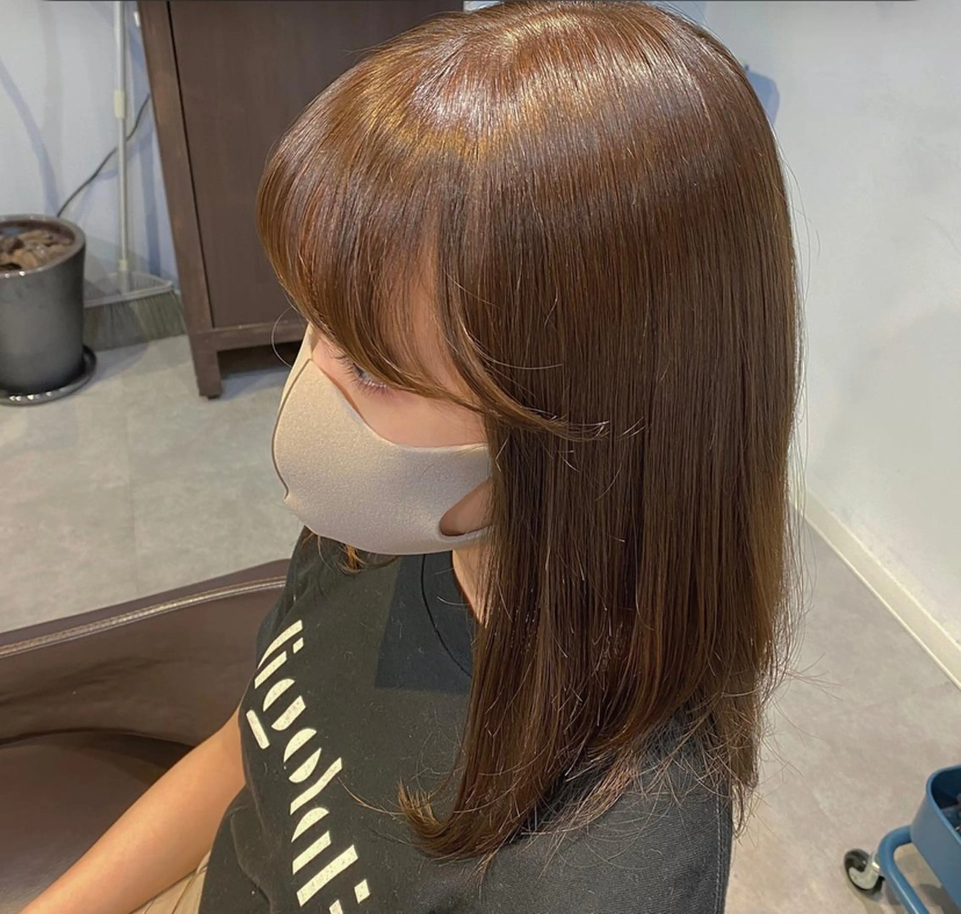 ミディアム GO TODAY SHAiRE SALON 原宿Stella店所属・𓍯柔らかhair 𓍯 yukinoのヘアスタイル