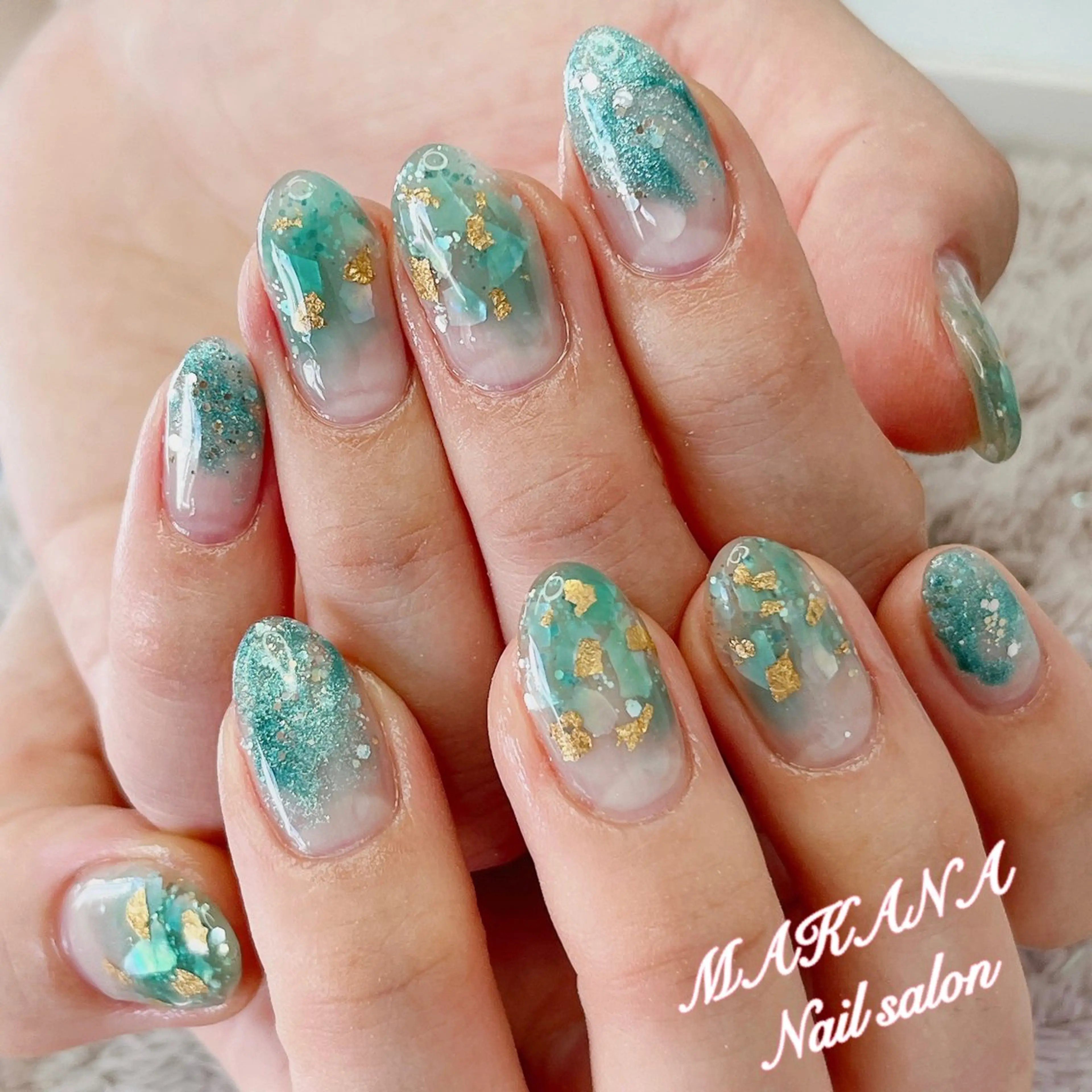 ネイル ハンドネイル MAKANA所属・鈴木 ユニのネイルデザイン