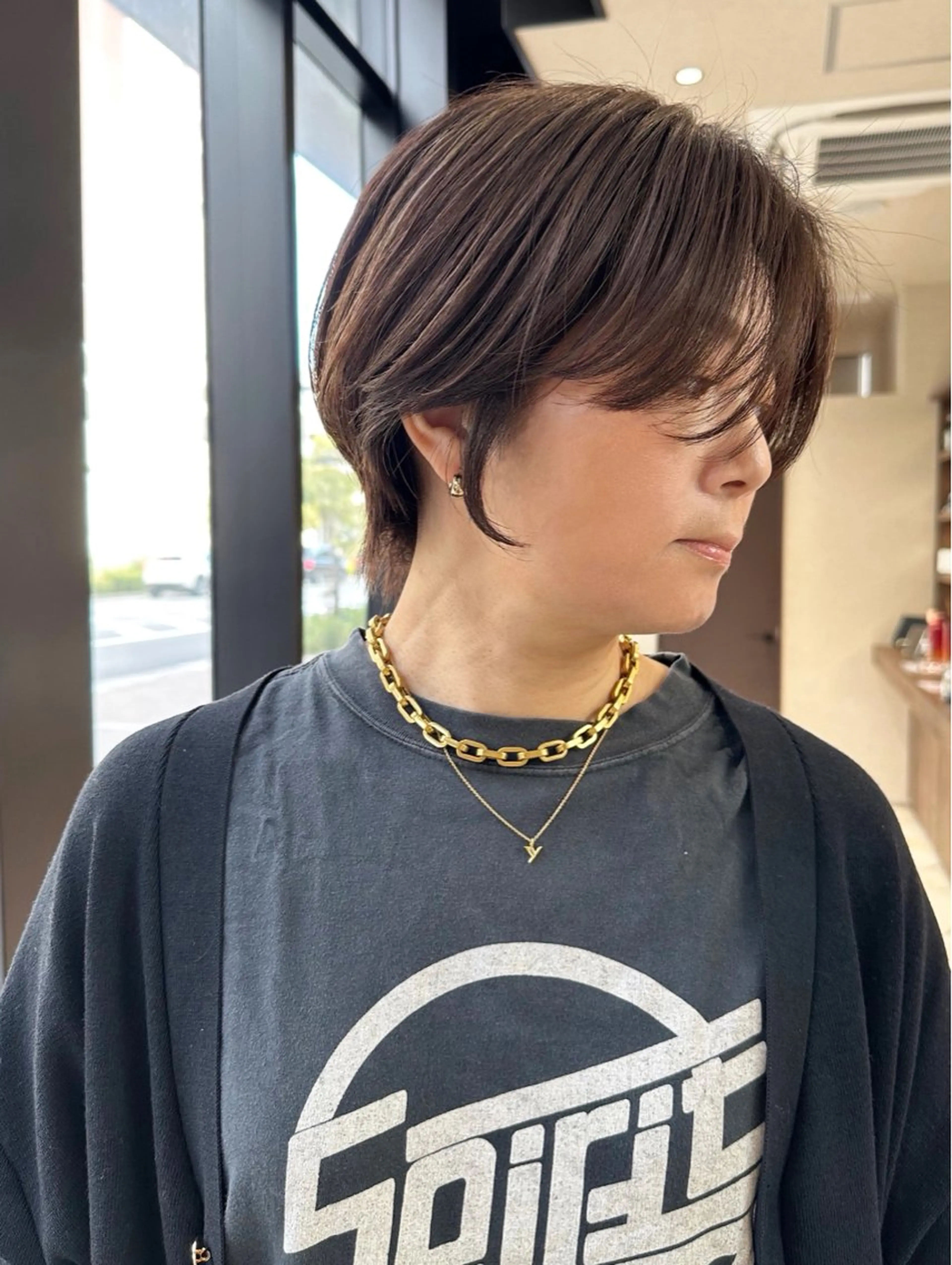 ショート GIEN 西宮ガーデンズプラス所属・中尾 碧斗のヘアスタイル