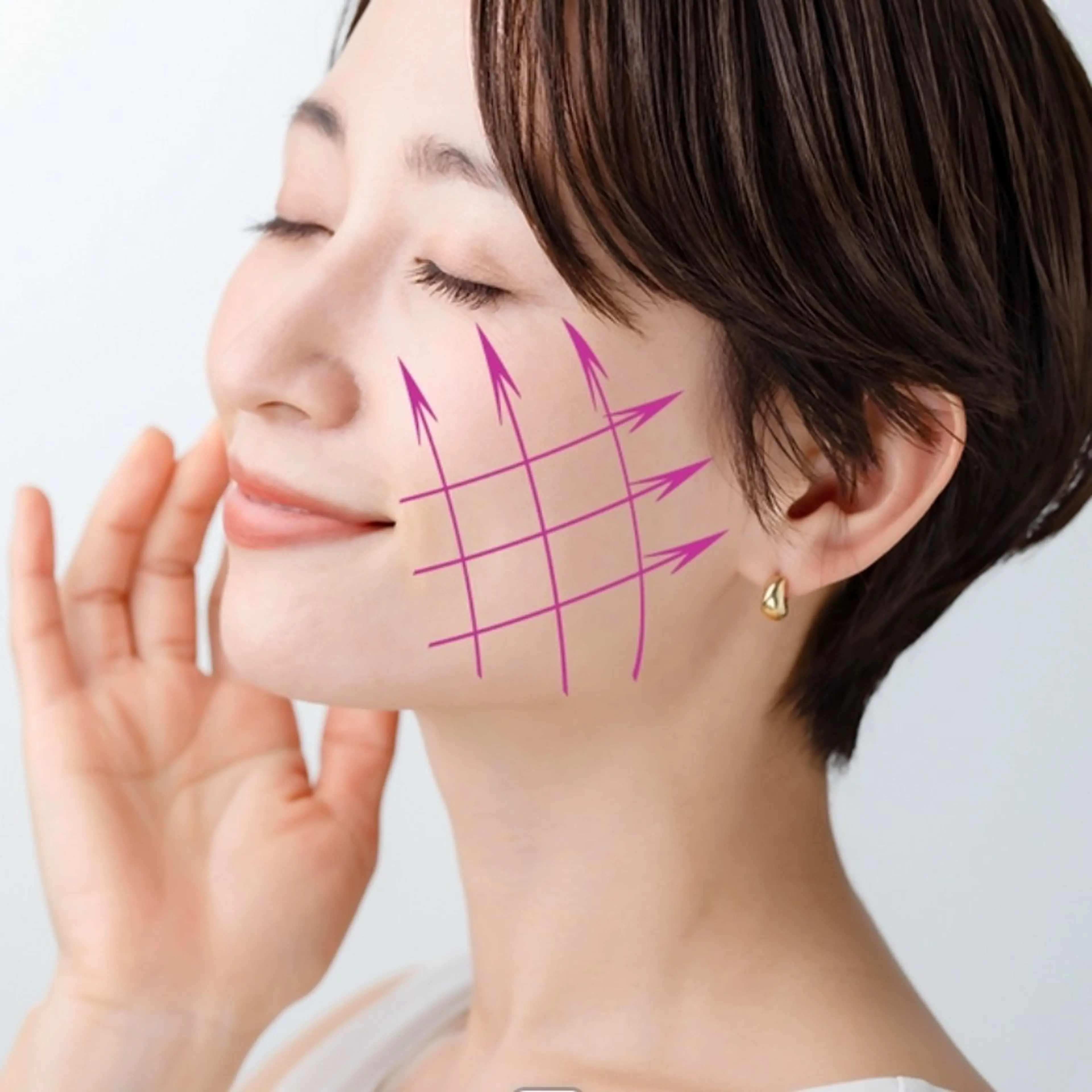 ✴*🌟ミニモ限定🌟*✴【ほうれい線/たるみケア】ラジオ波リフト/首肩顔リンパ2回コース✨の写真