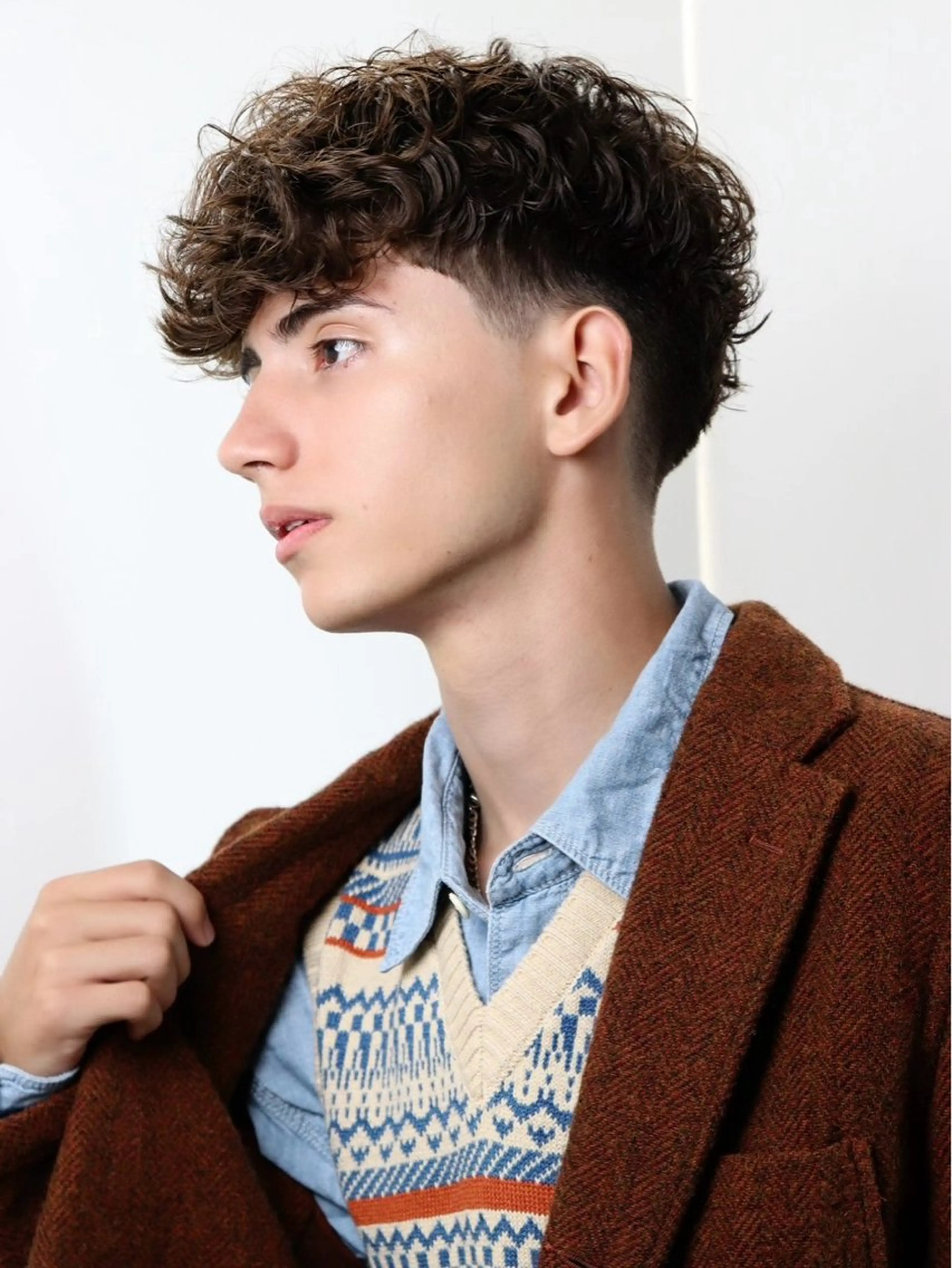 【予約殺到人気スタイリスト担当】 メンズカット+スペインカール¥12000の写真