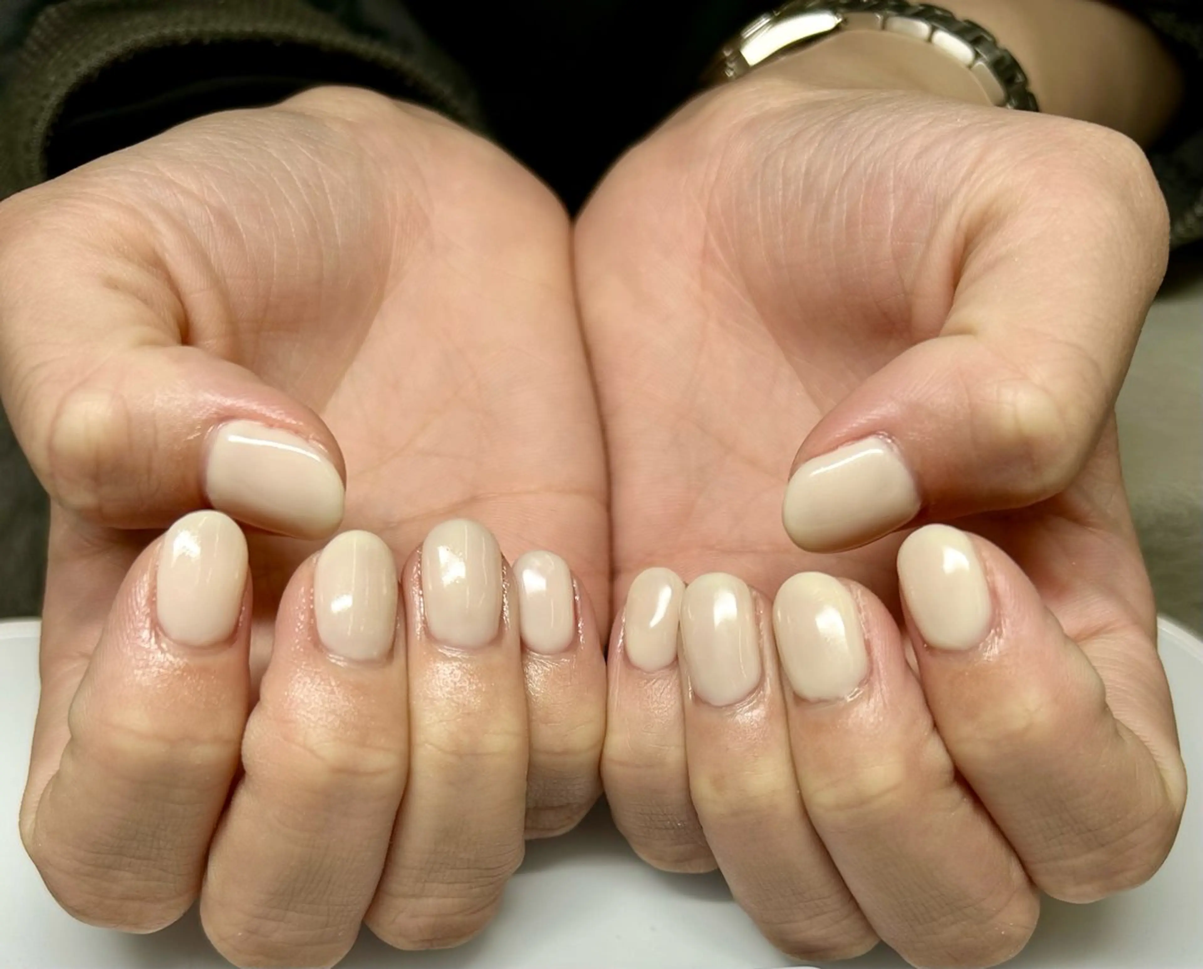 ネイル ワンカラーネイル AIushe平井店 ななみのネイルデザイン