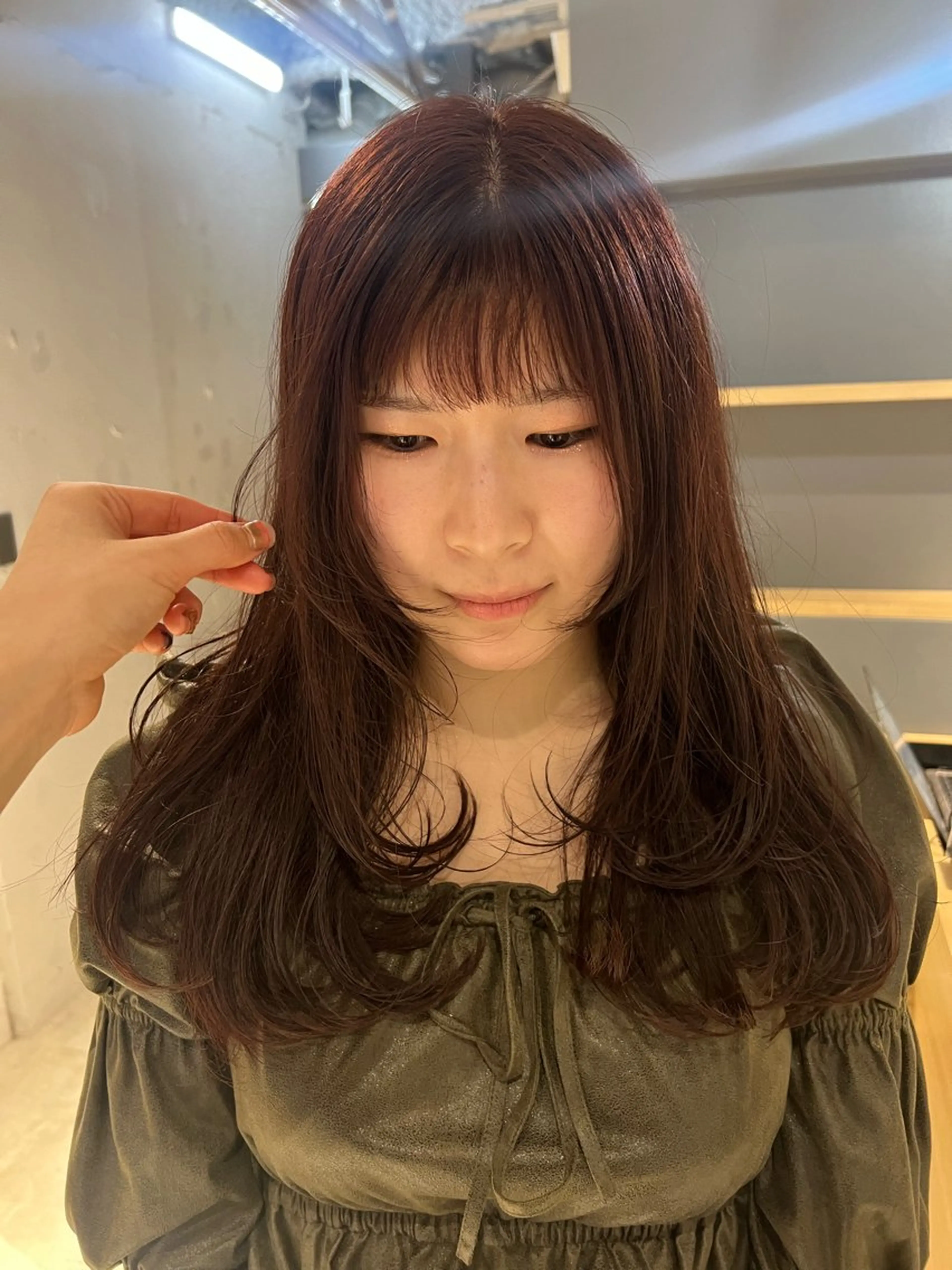 ロング カラー 吉祥寺/パーマ/ カラー/Abeのヘアスタイル