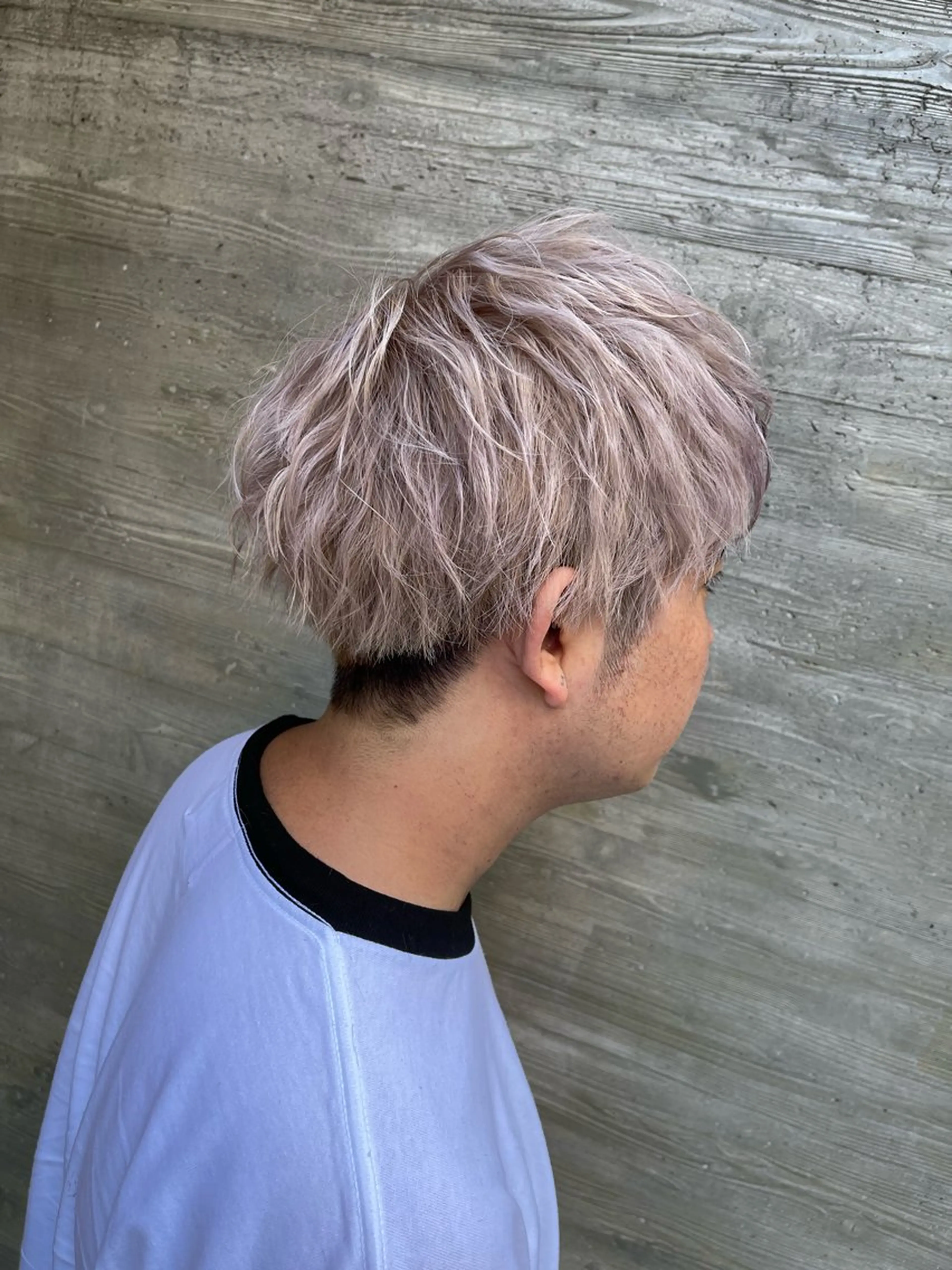 ショート カラー カット ヘアカラー トリートメント オージュアソムリエ DAIKI⭐️のヘアスタイル