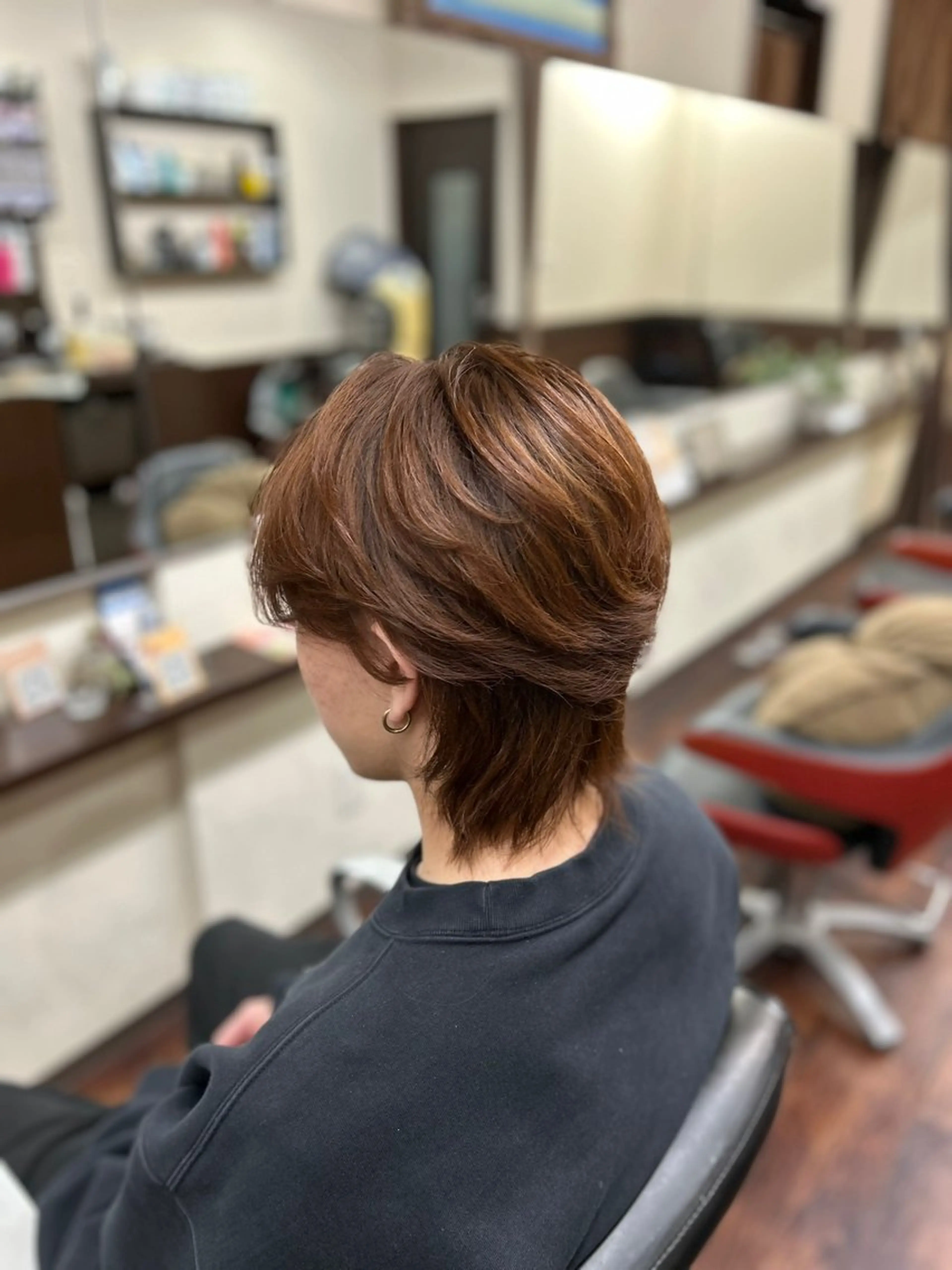 ショート メンズ ヘアカラー 篠田 蒼のヘアスタイル