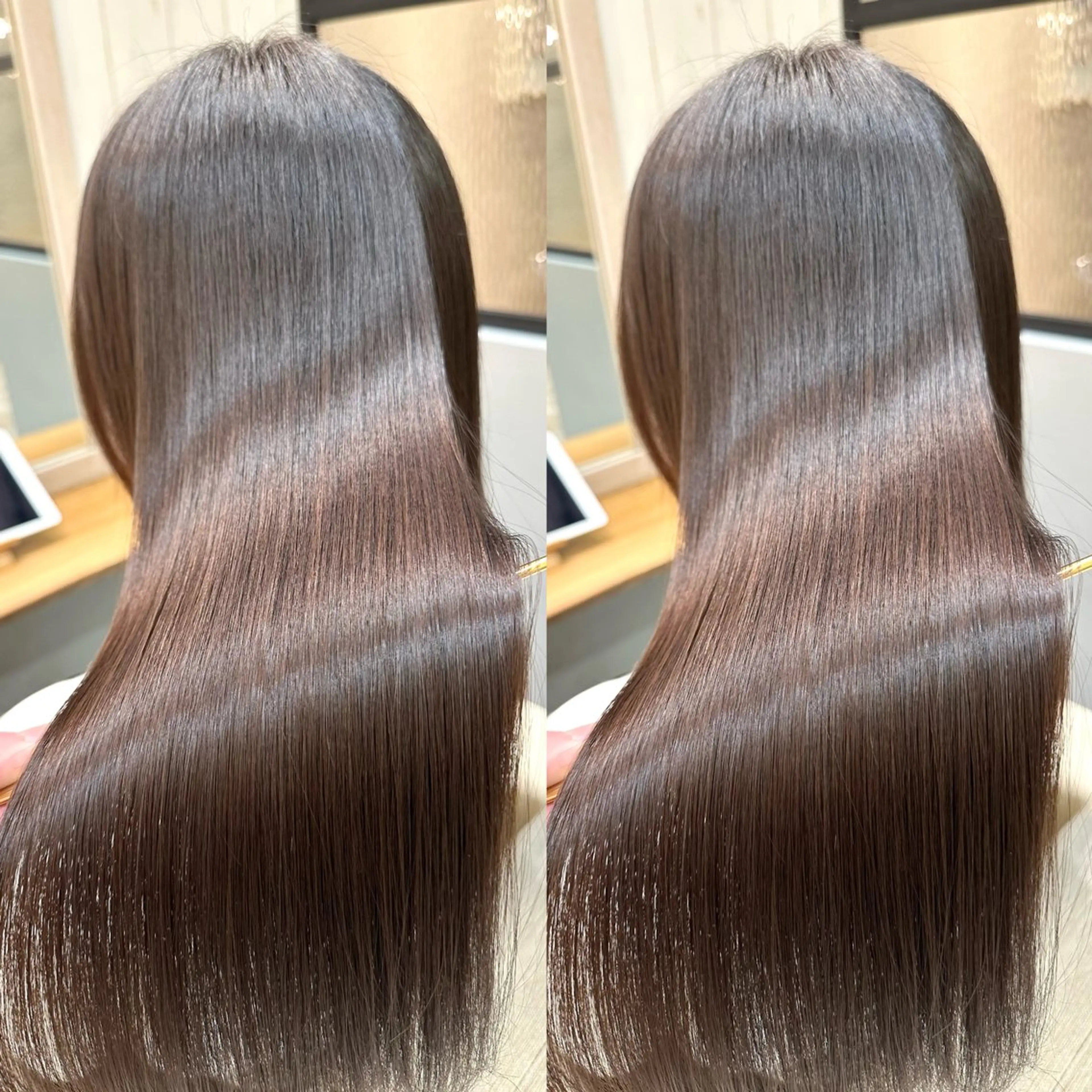 ロング 縮毛矯正 縮毛矯正 トリートメント 韓国/ワンホン/新宿 /Rumiのヘアスタイル