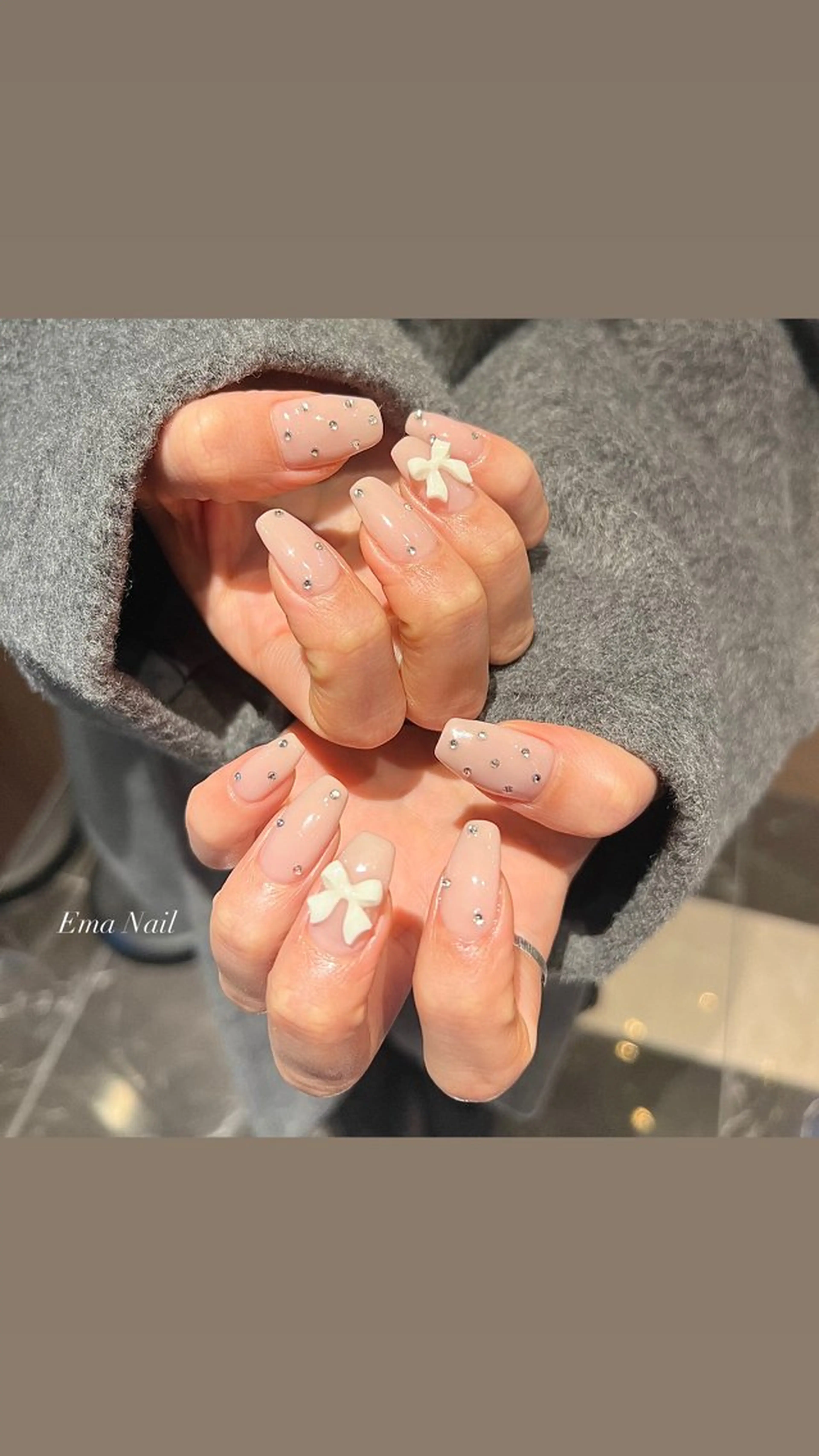 ネイル ハンドネイル EmaNail＋KIHAKUYA東大阪長瀬店所属・EmaNail YUIのネイルデザイン