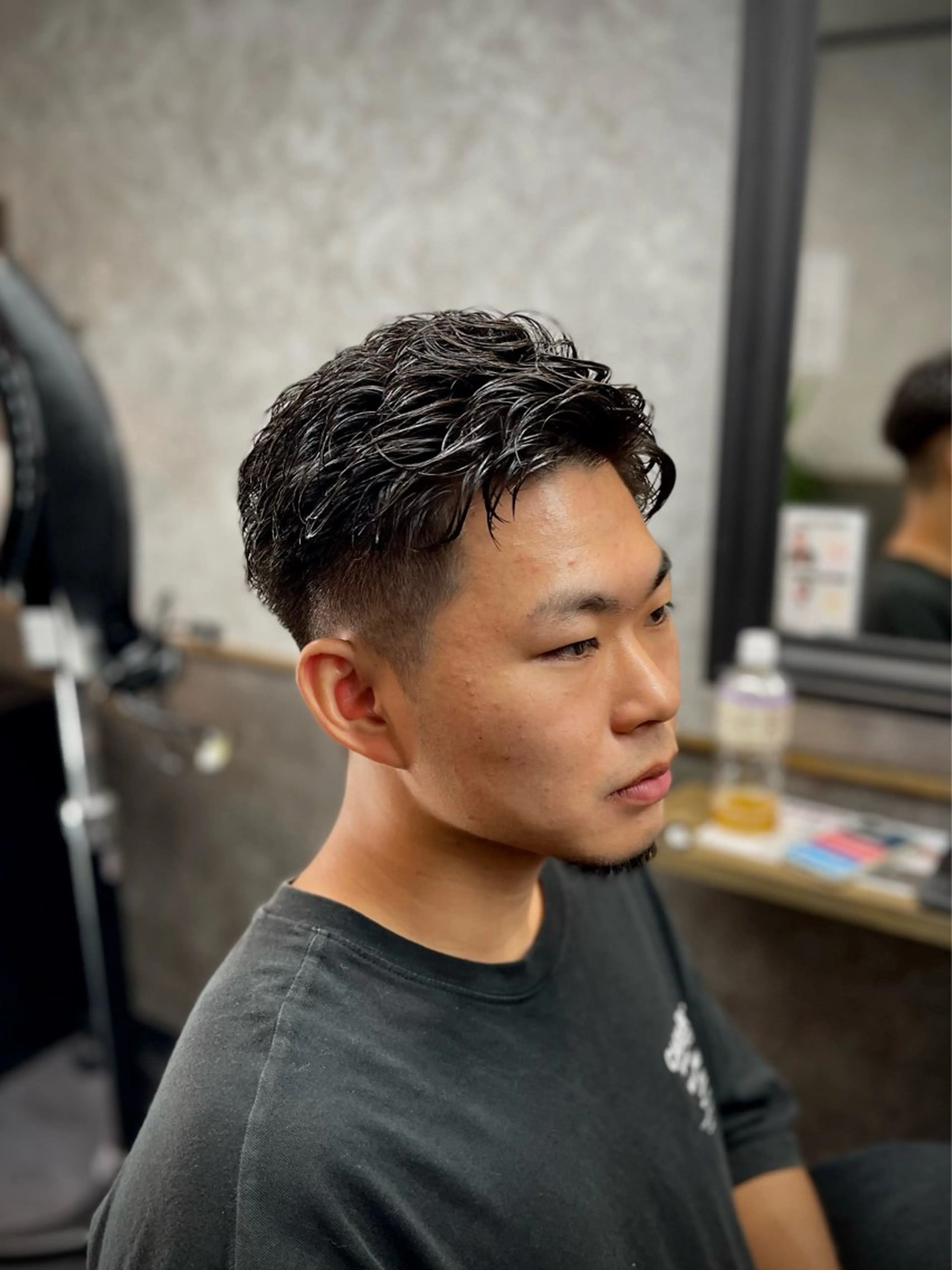 ショート パーマ 【再現性120%】 🔥龍也リュウヤ🔥のヘアスタイル