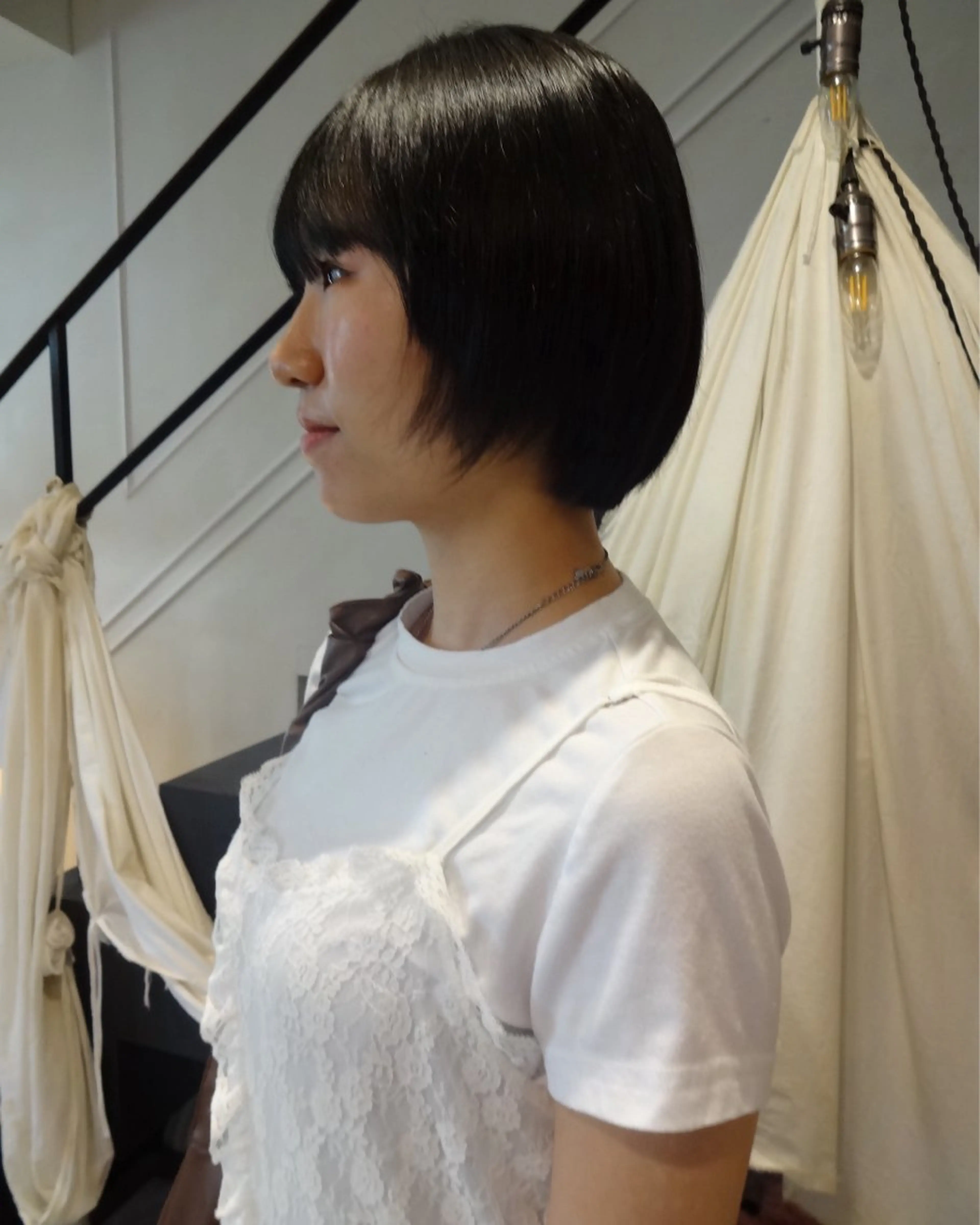 ショート カラー 太田 妃香/岡崎美容室のヘアスタイル