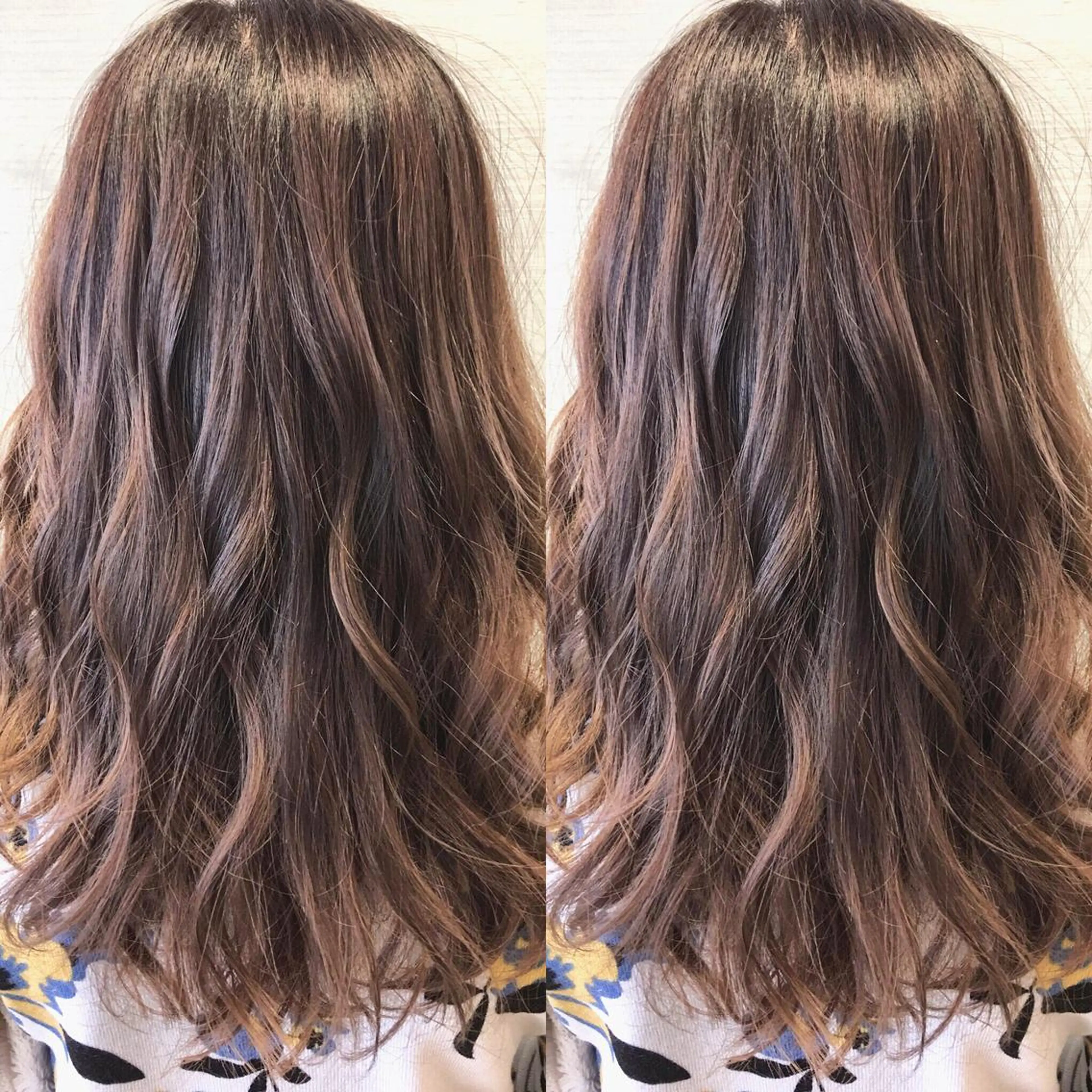 セミロング box  mico. mutsumiのヘアスタイル