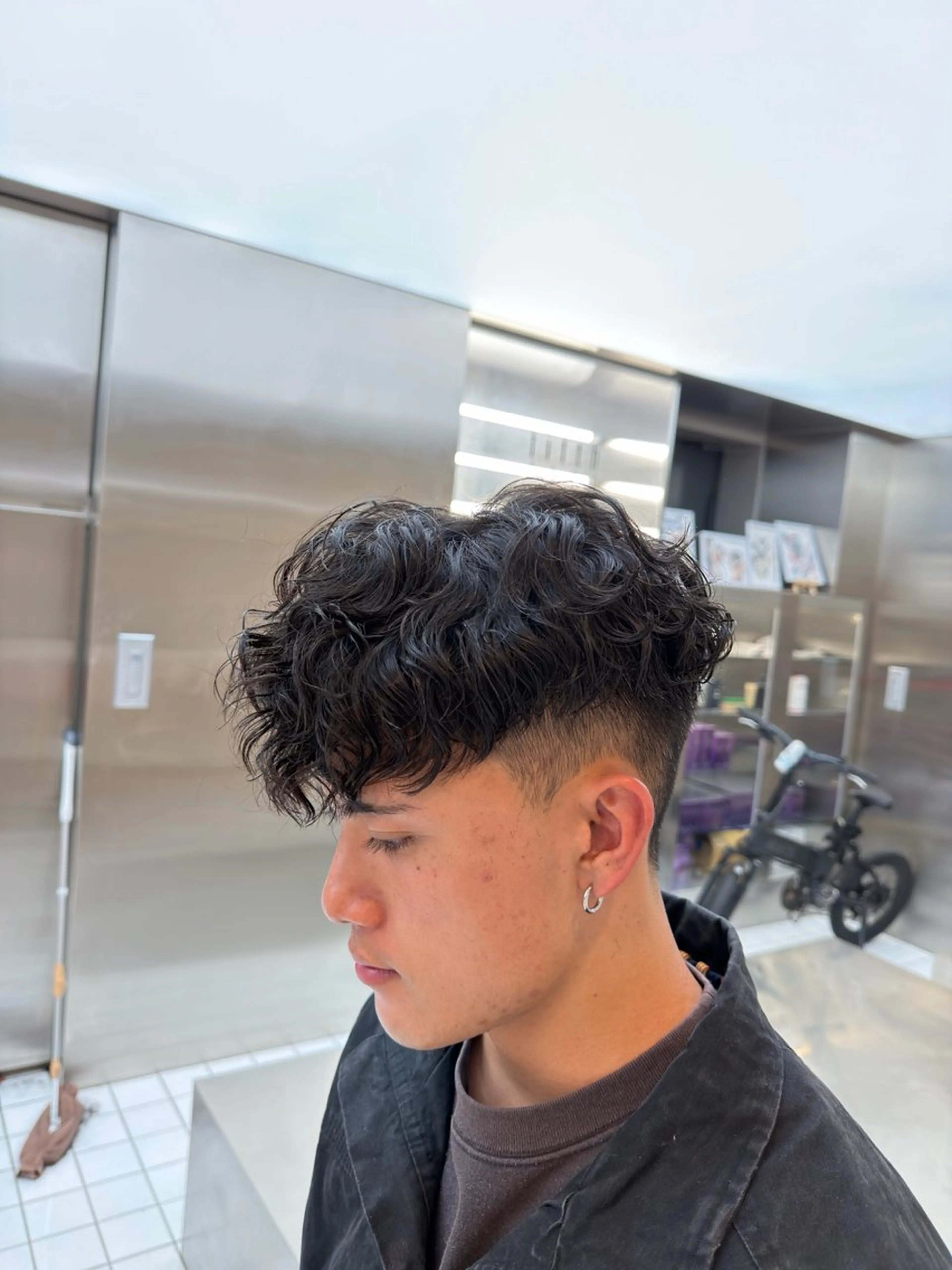 ショート パーマ カット パーマ fifth 児玉達哉 当日予約🙆のヘアスタイル