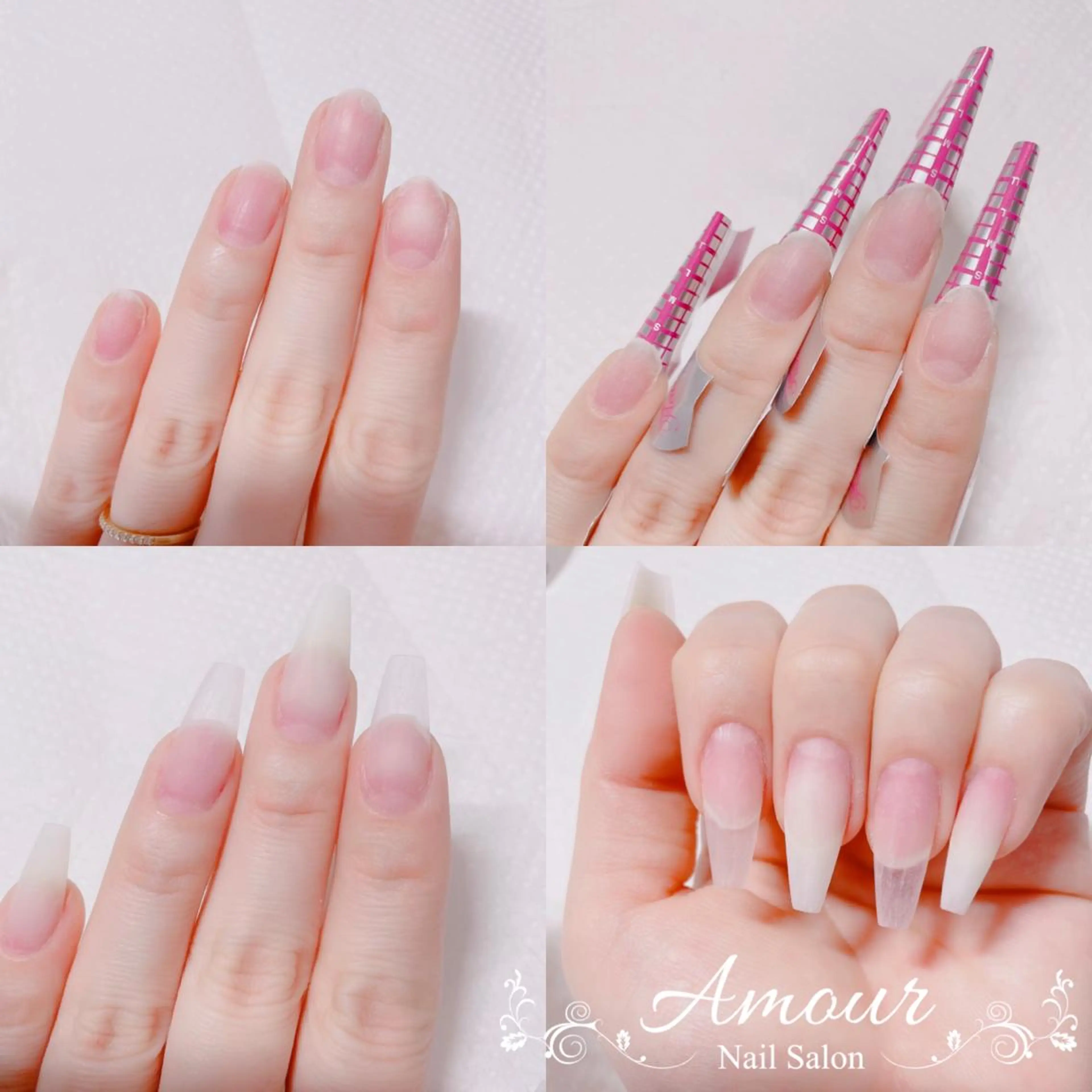 ネイル スカルプネイル nailsalon ♡amour♡のネイルデザイン