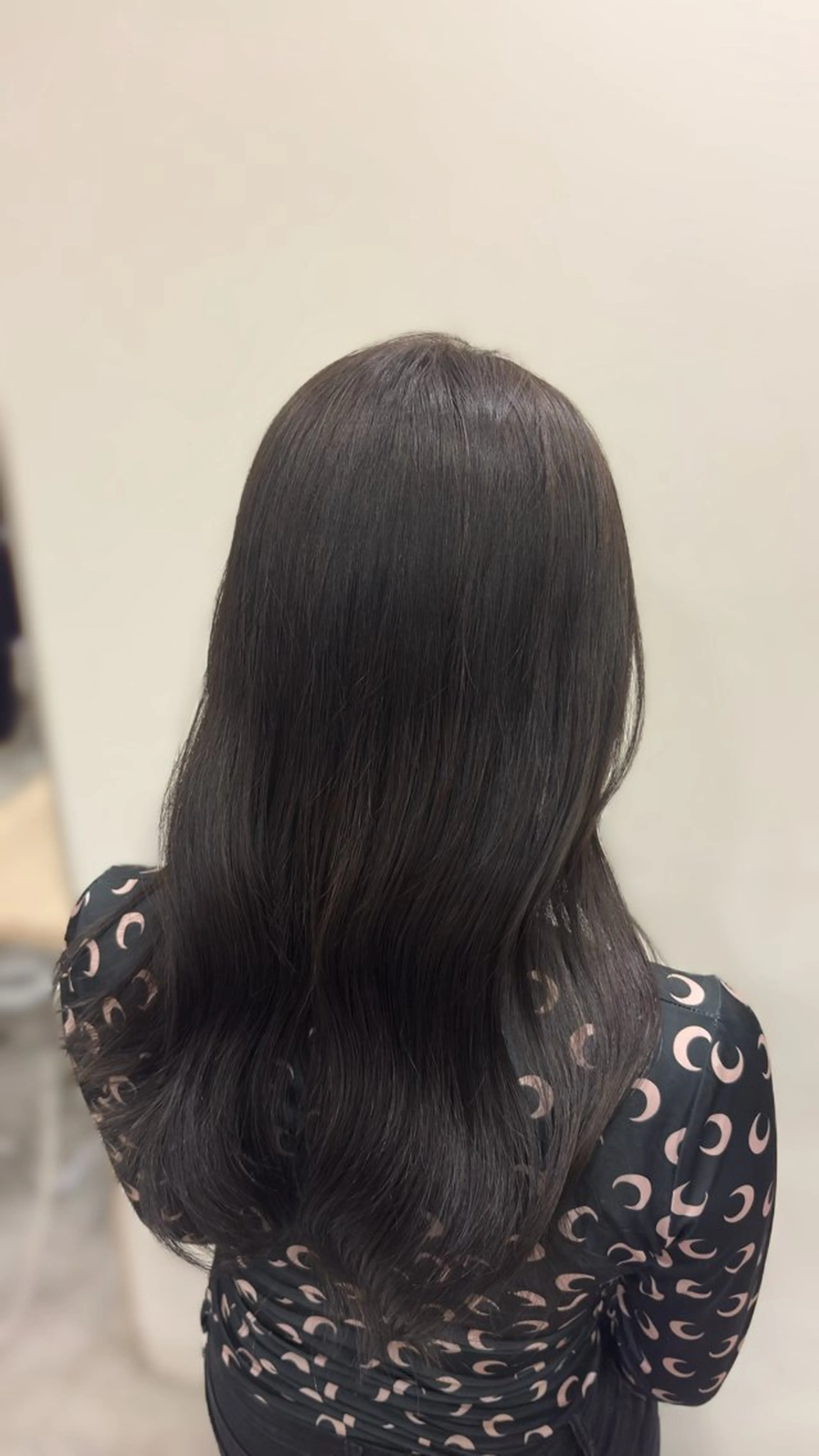 セミロング ヘアカラー トリートメント チョコカラー🤎 韓国風/MIHOのヘアスタイル