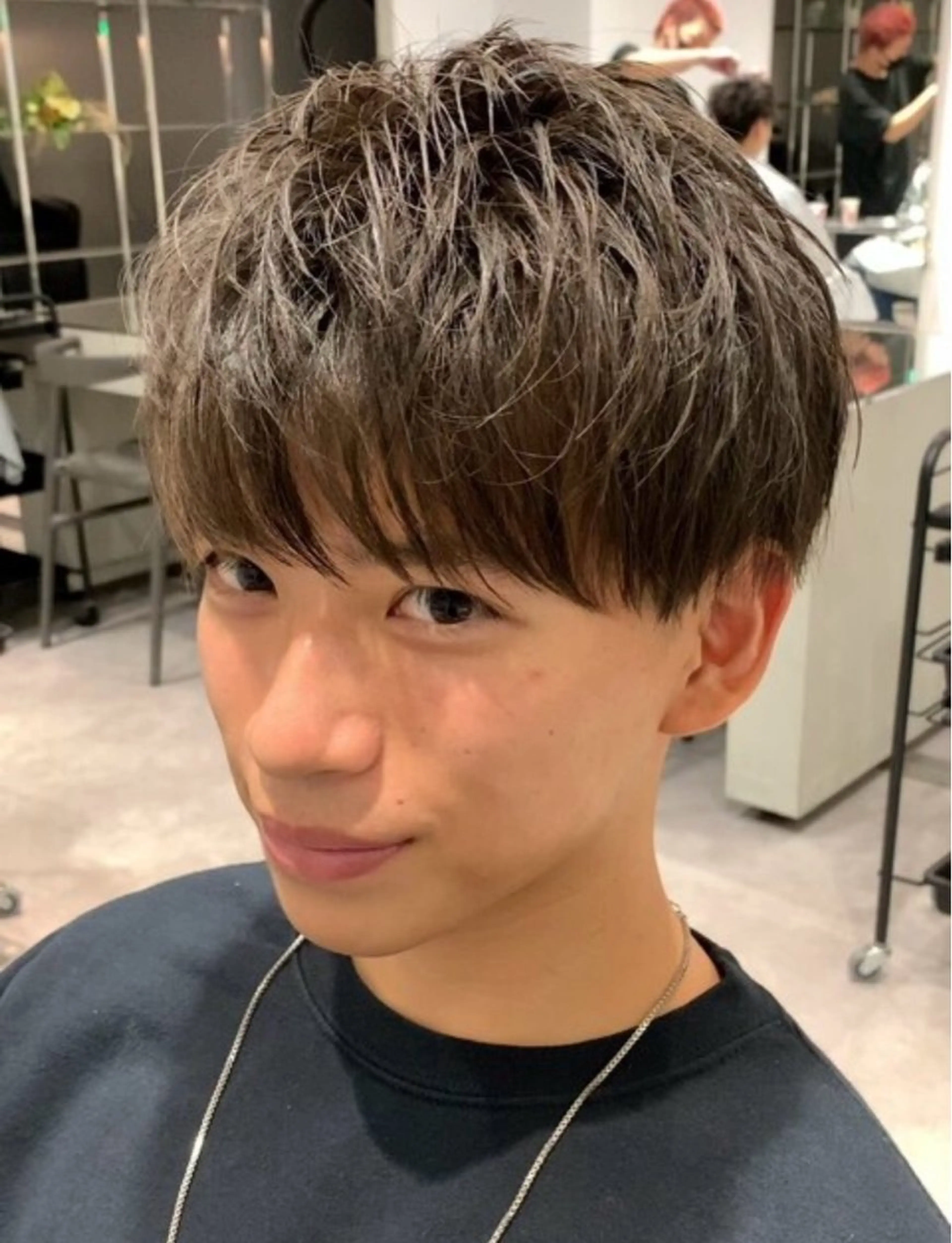 無料メンズカットモデル【シャンプー、ブロー、ヘアセット込み】の写真