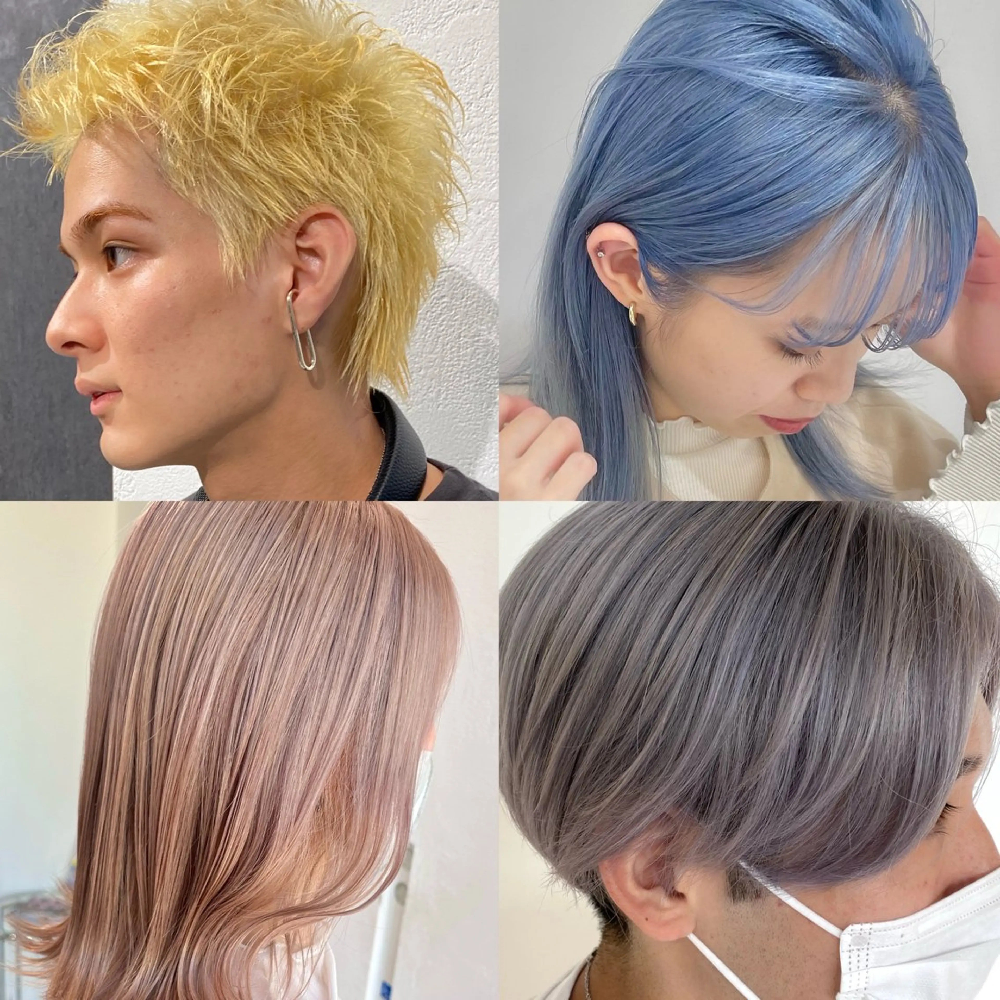 ミディアム カラー ブリーチ ケアブリーチ デザインカラー ハイトーンカラー ヘアカラー トリートメント インナーカラー/レイ ヤーカット♡/マキシのヘアスタイル