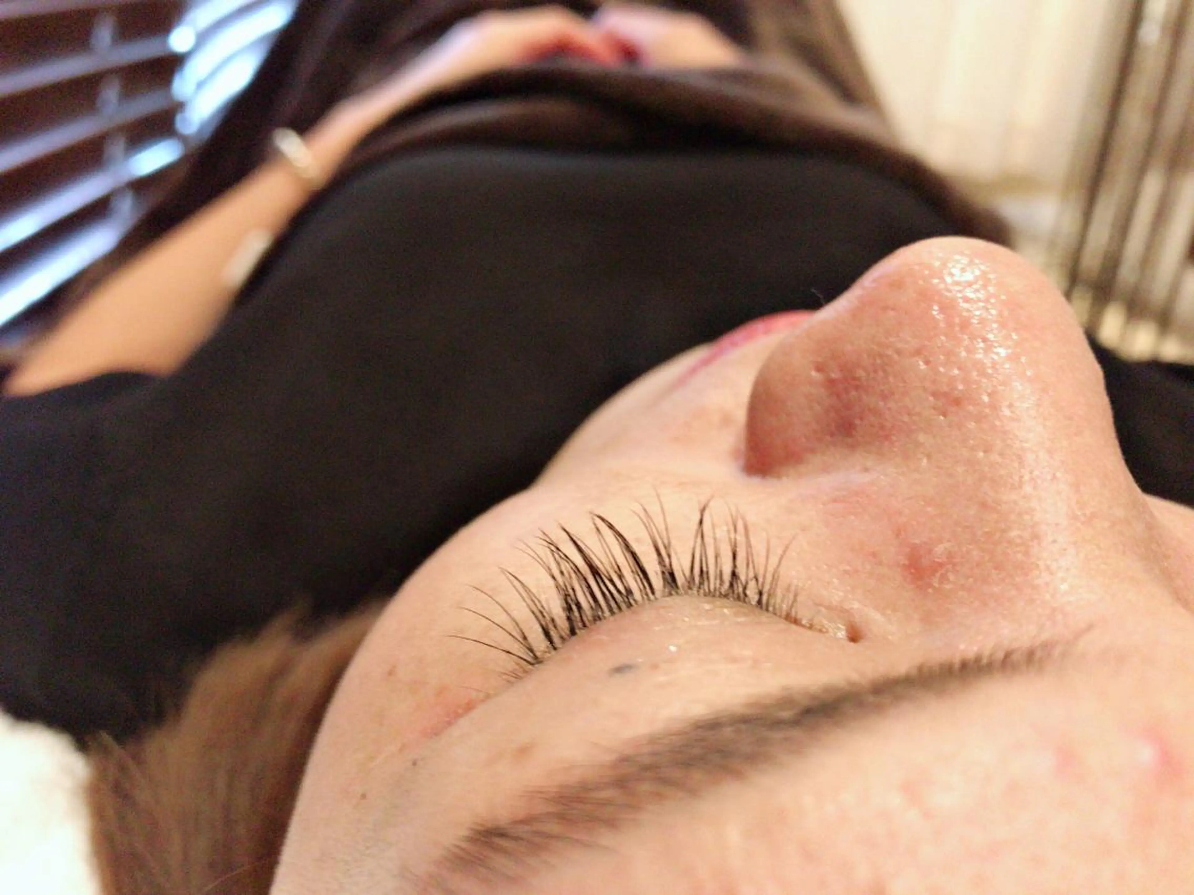 マツエク・マツパ 髪質改善/マツパ 垢抜け透明カラー衣笠のヘアスタイル