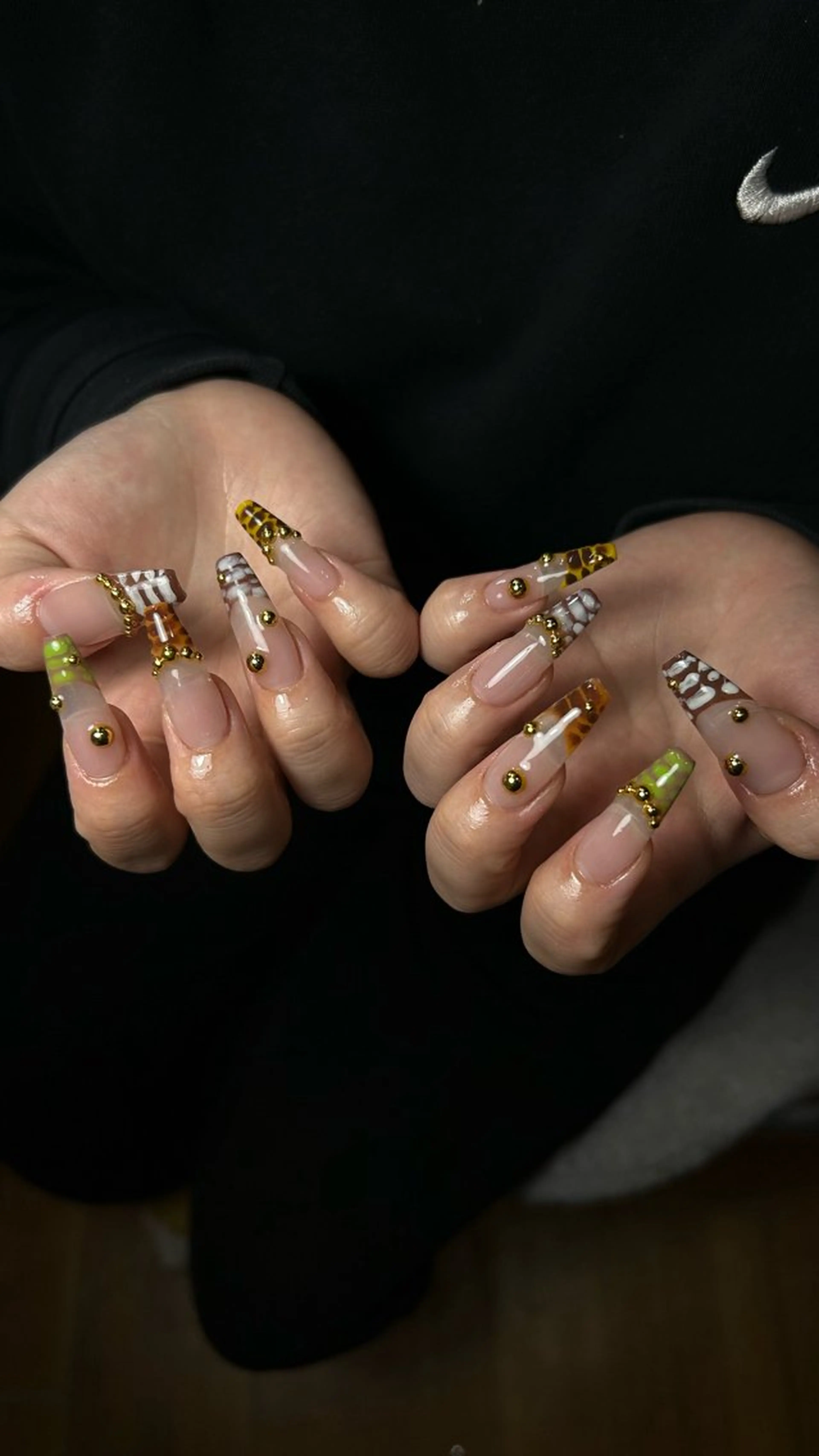 ネイル ⟡.·coco⟡.· 1月予約受付中のネイルデザイン