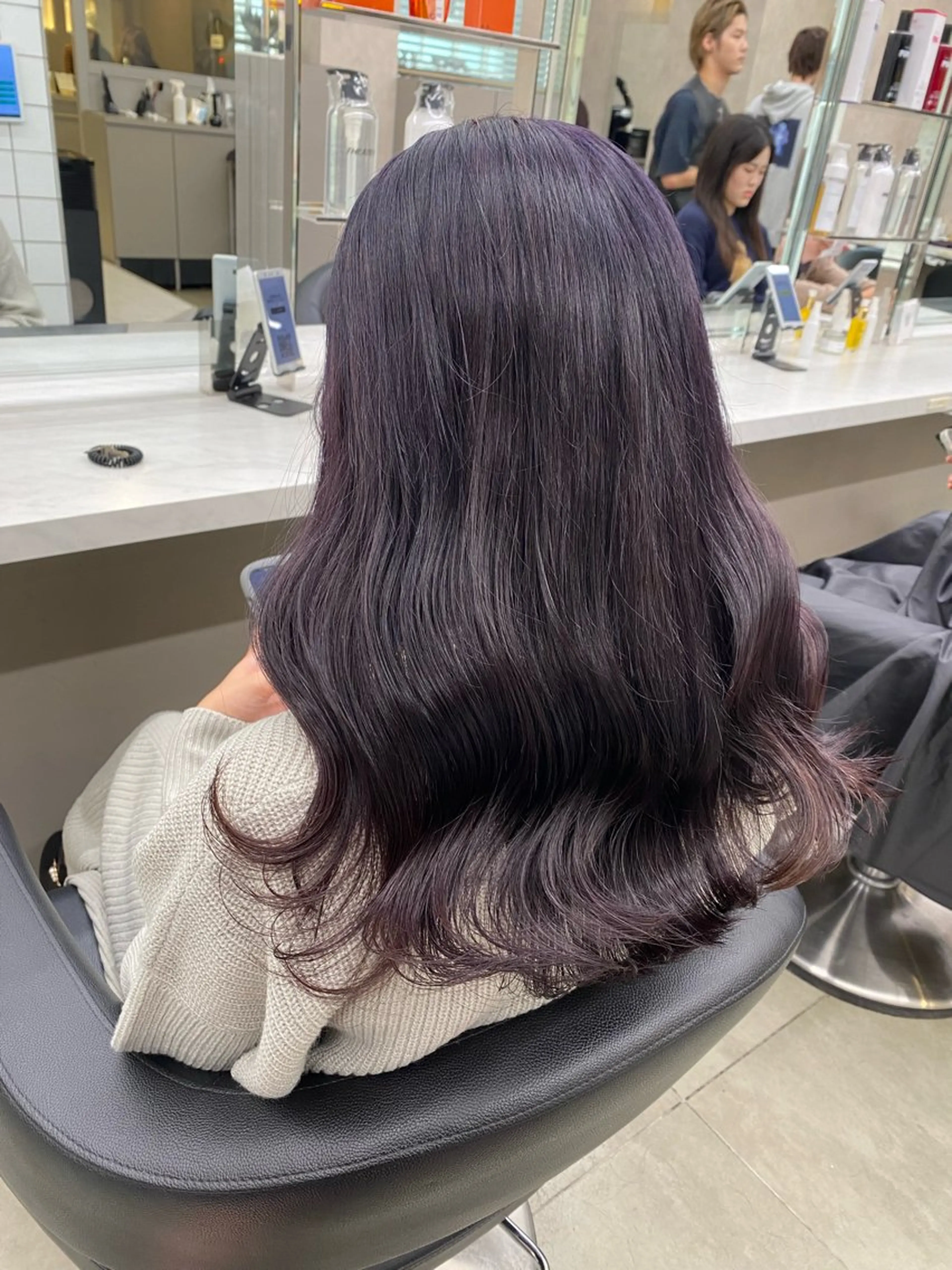 ロング カラー ダブルカラー/ 横浜/JURIのヘアスタイル