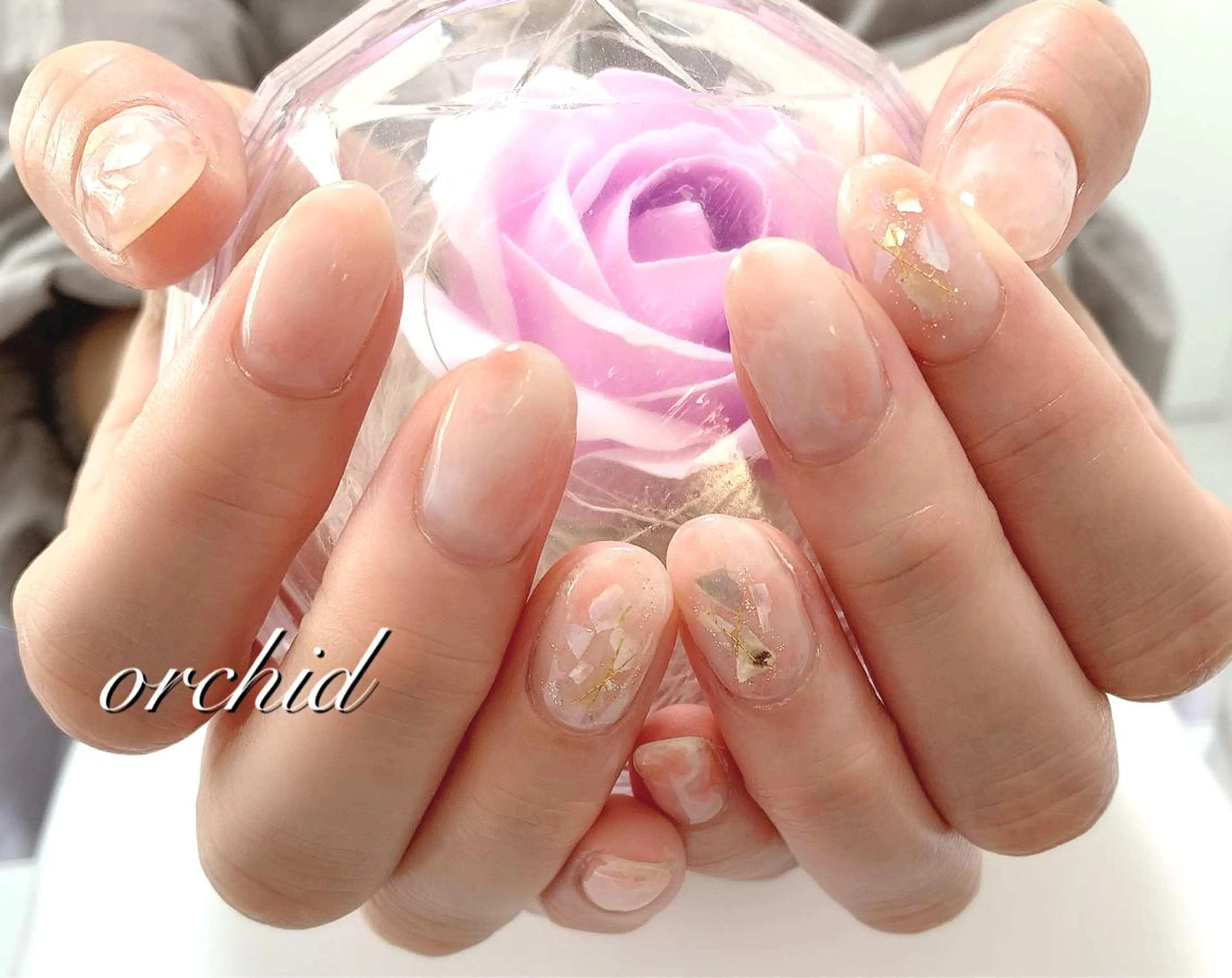 ネイル orchid ♡オーキッドのネイルデザイン