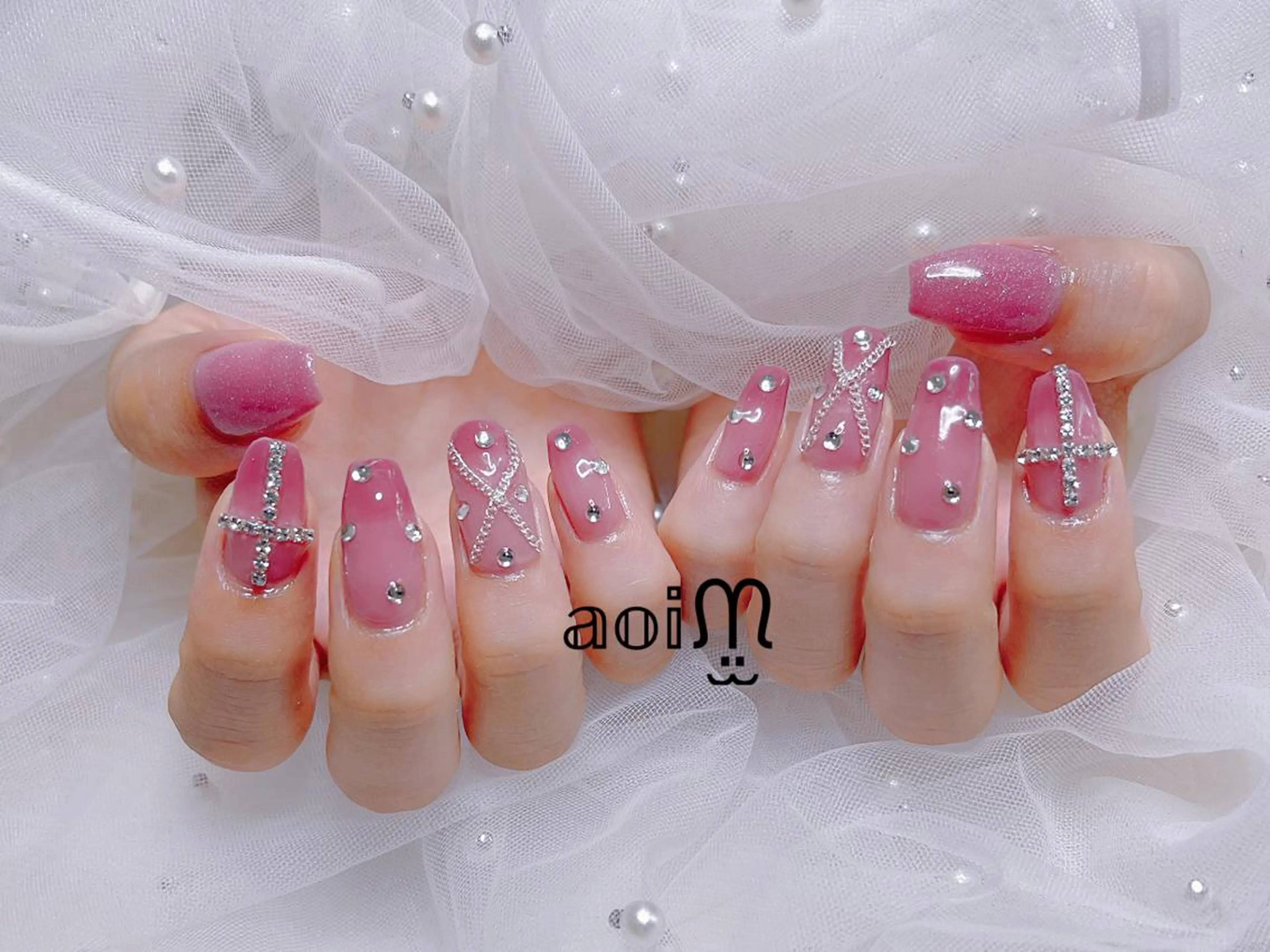 ネイル 葵うさぎ所属・葵うさぎ AIのネイルデザイン