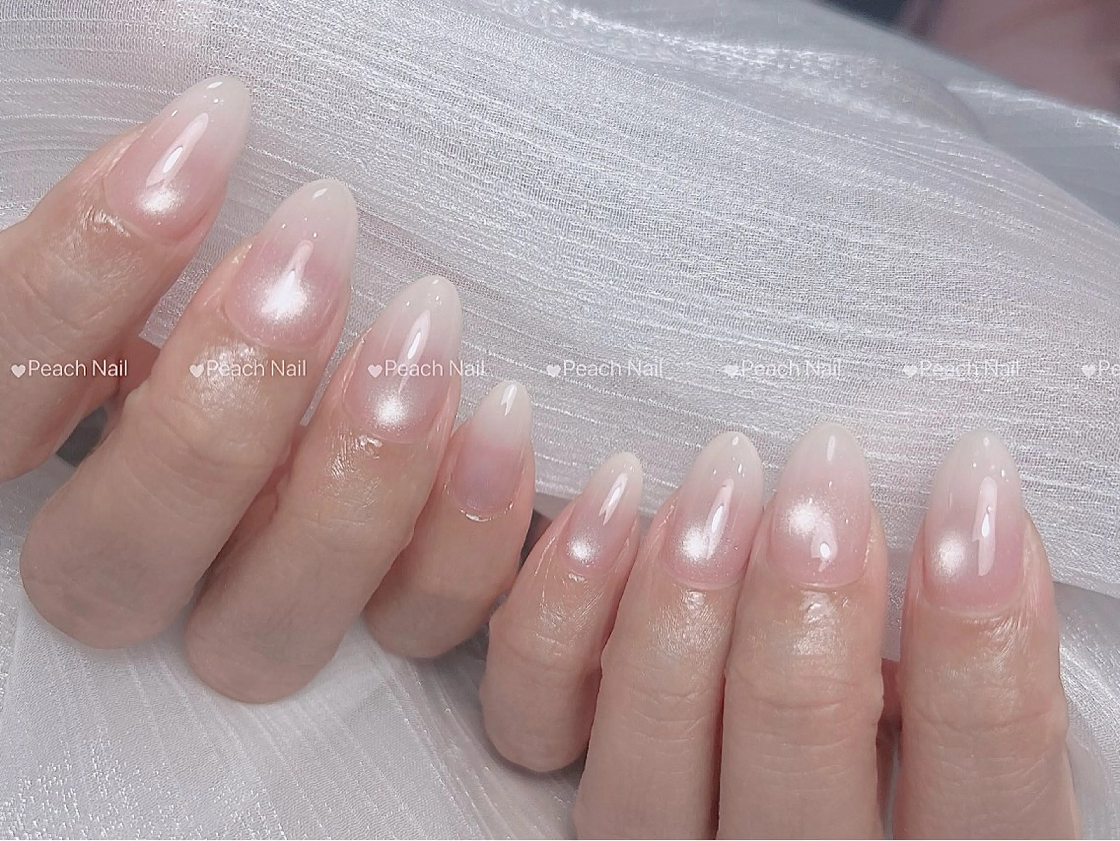 ミディアム ハンドネイル PeachNail 大塚店のネイルデザイン