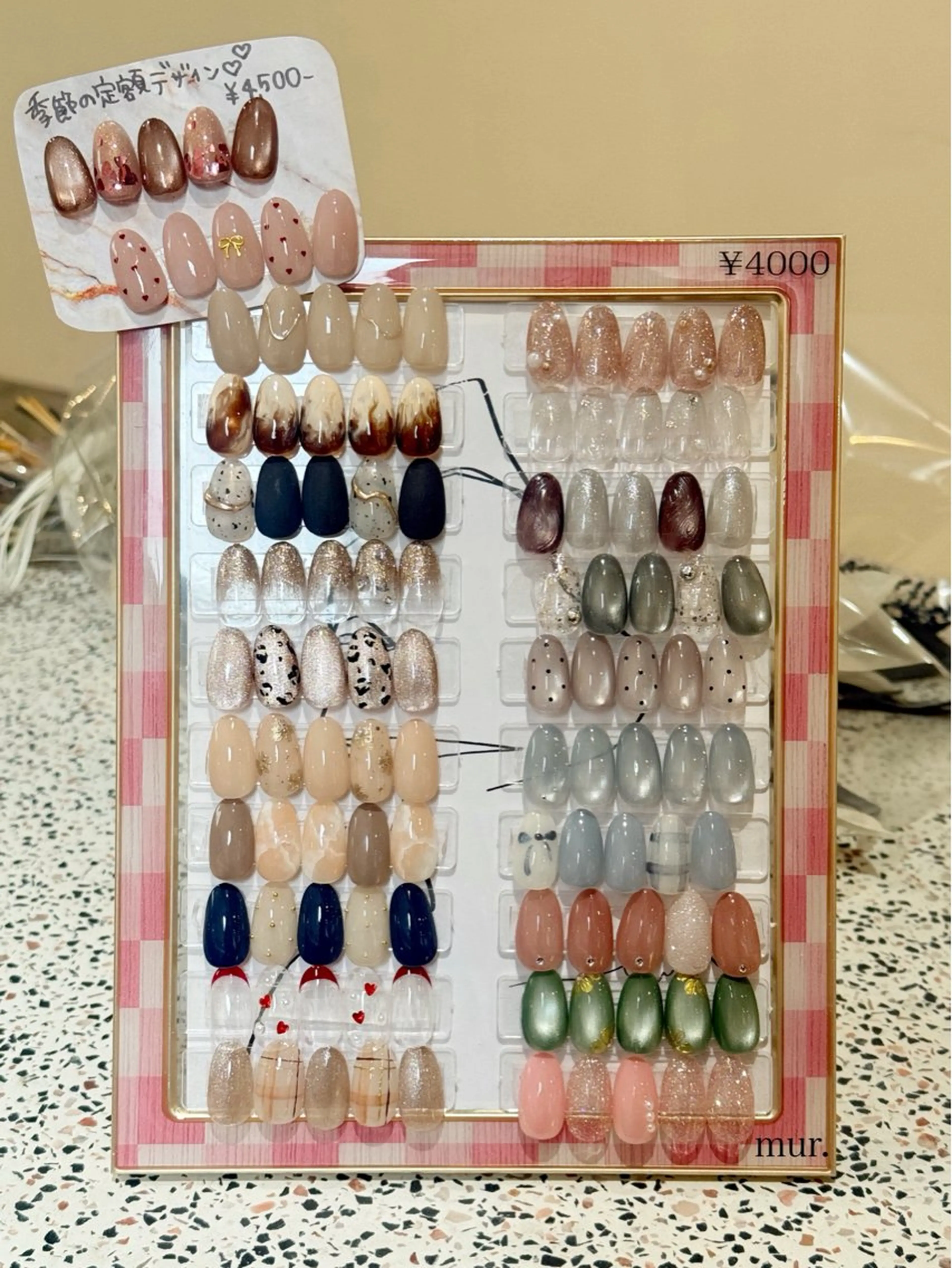 ネイル ハンドネイル nailsalon mur.のネイルデザイン