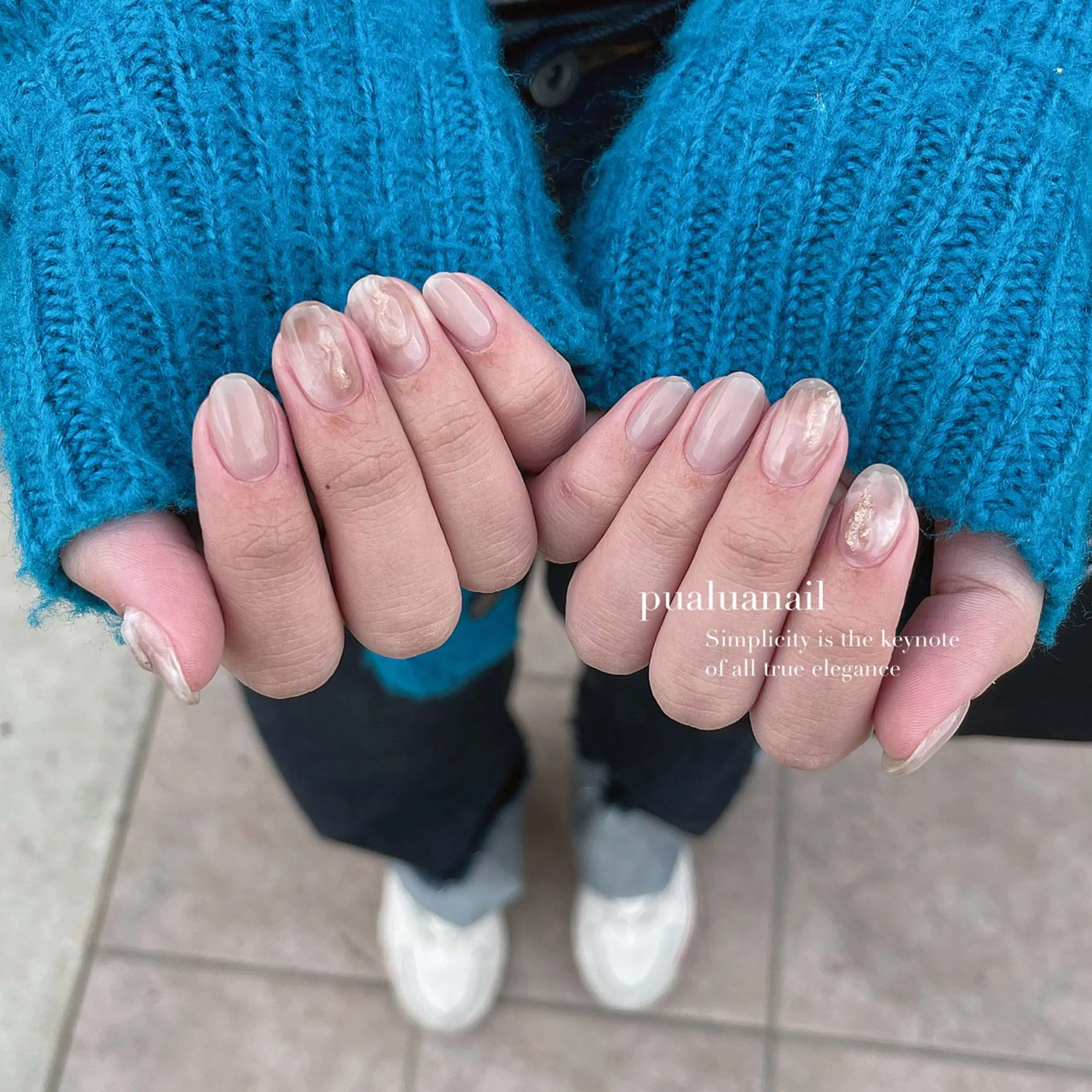 ネイル ハンドネイル pualua miharuのネイルデザイン