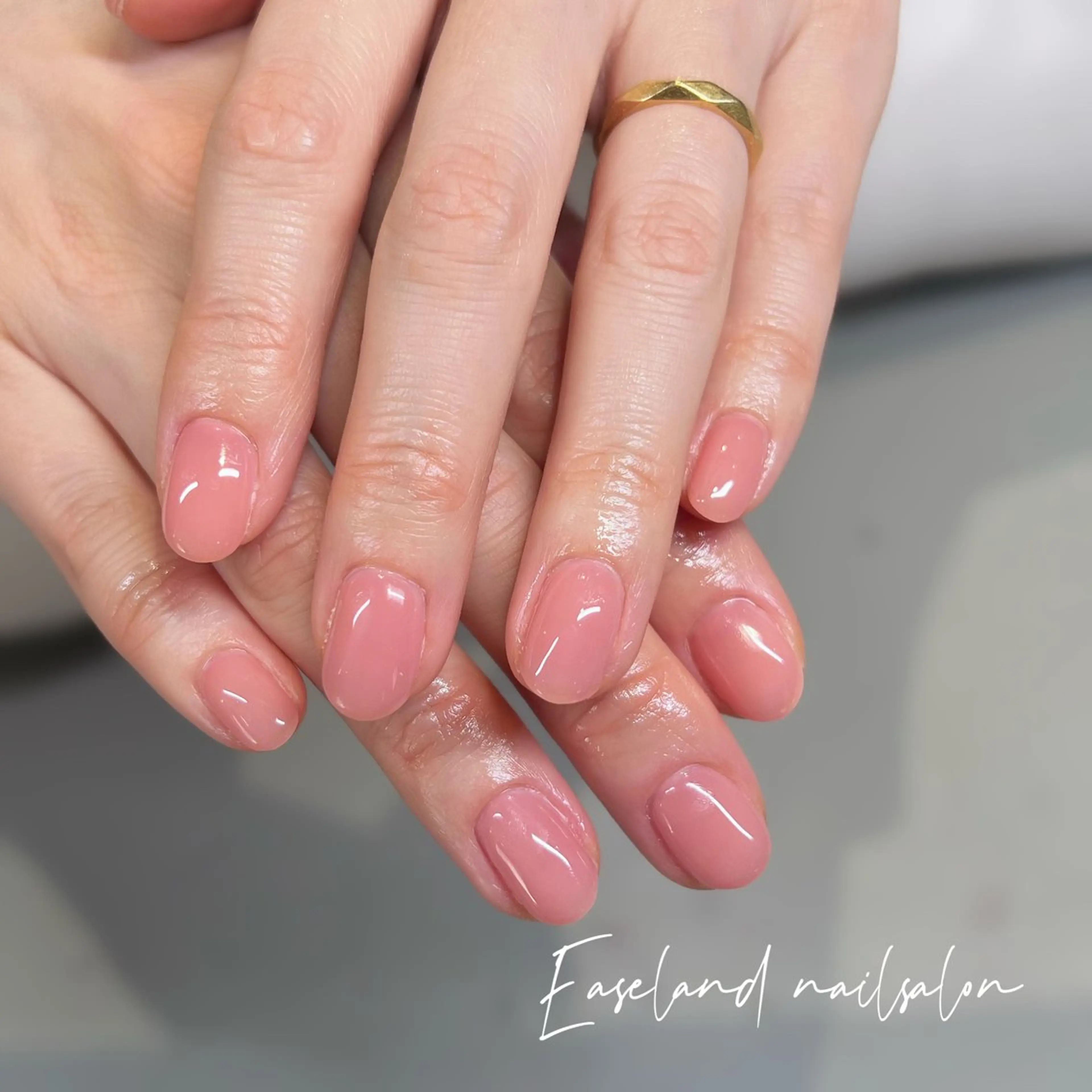 ネイル ワンカラーネイル ハンドネイル EaseLand所属・Ease Landのネイルデザイン