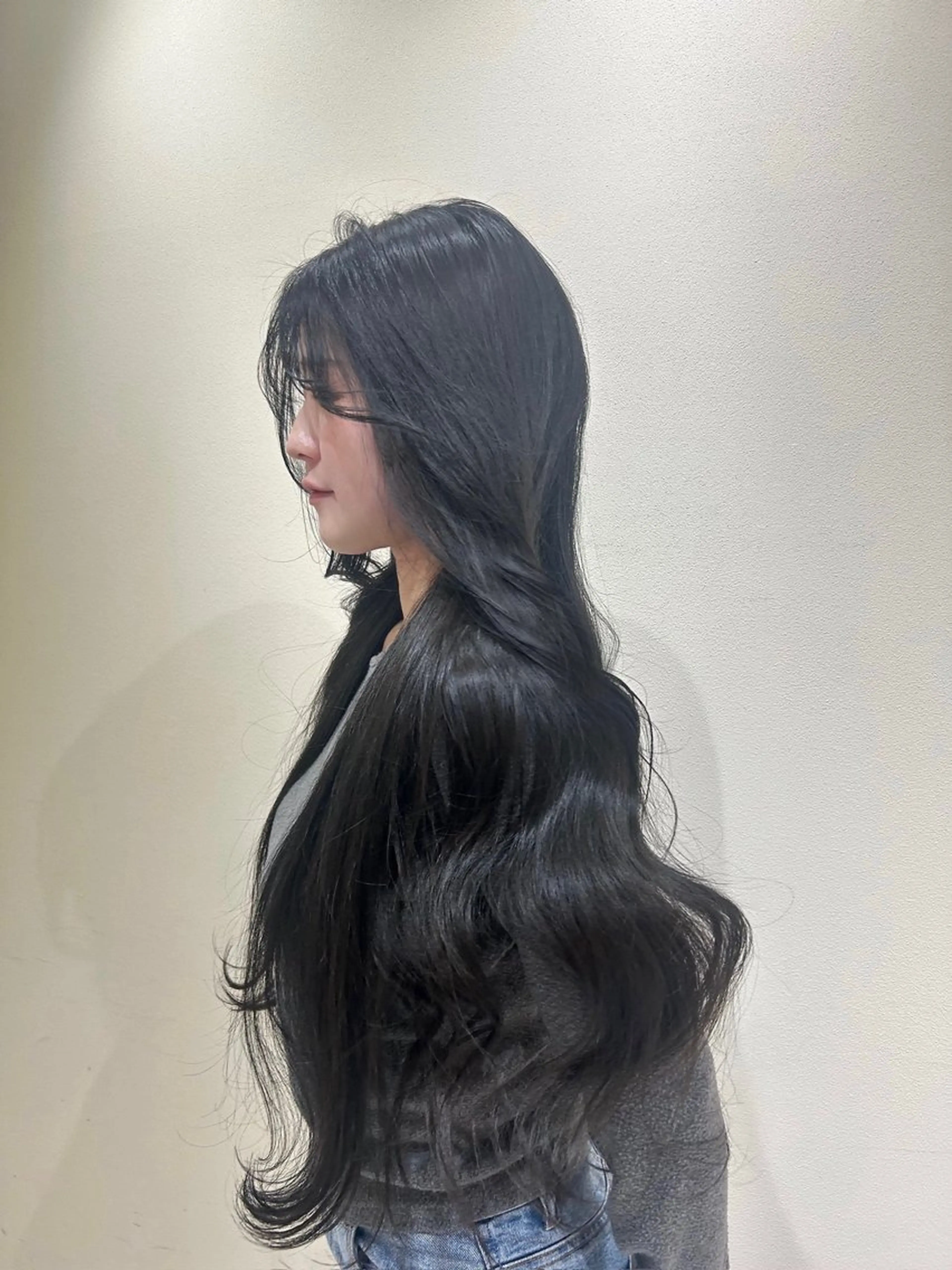 ロング 髪質改善 ヘアカラー hiyori🎀/艶 カラー/レイヤーのヘアスタイル